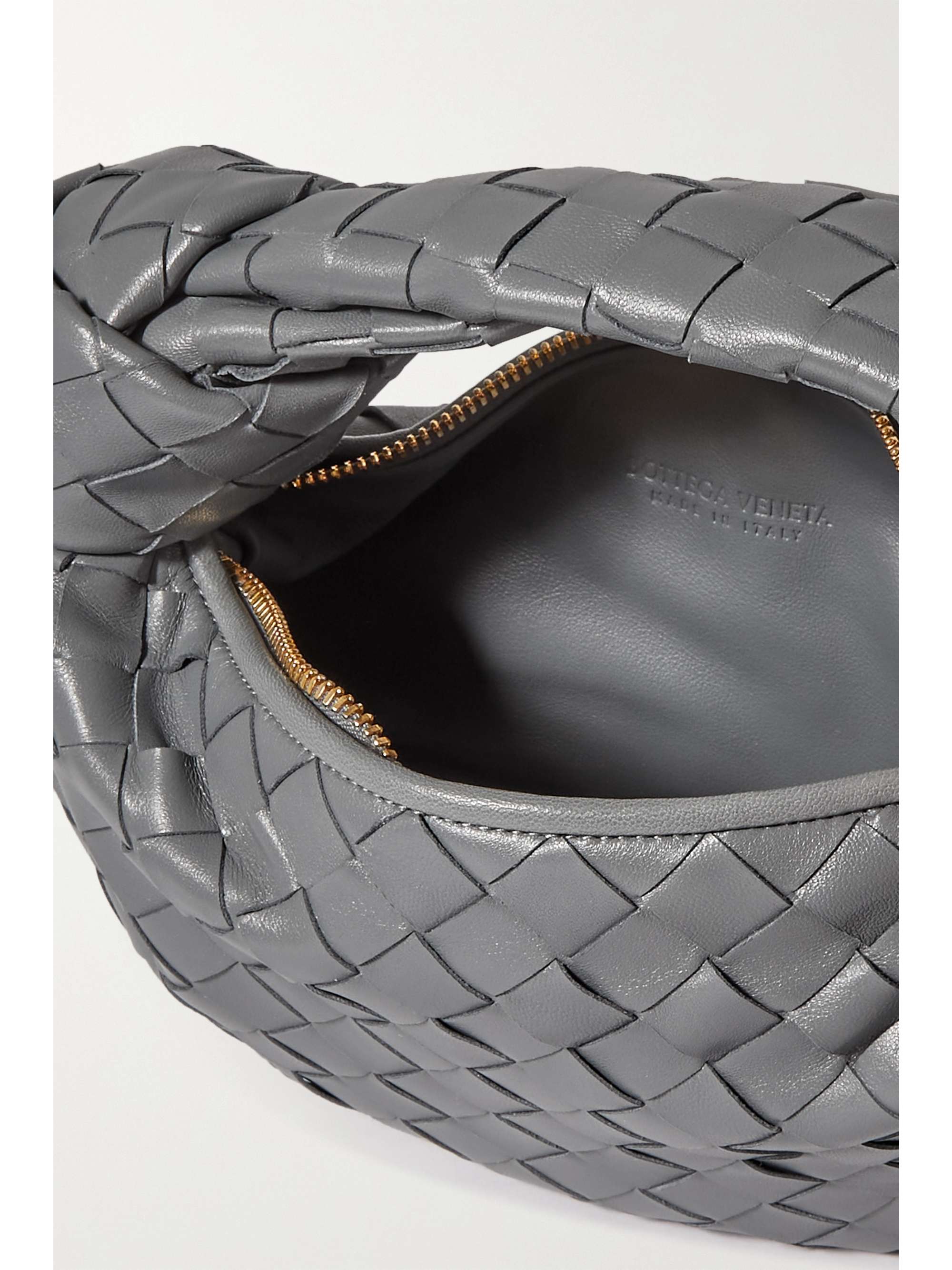BOTTEGA VENETA Jodie mini knotted intrecciato leather tote