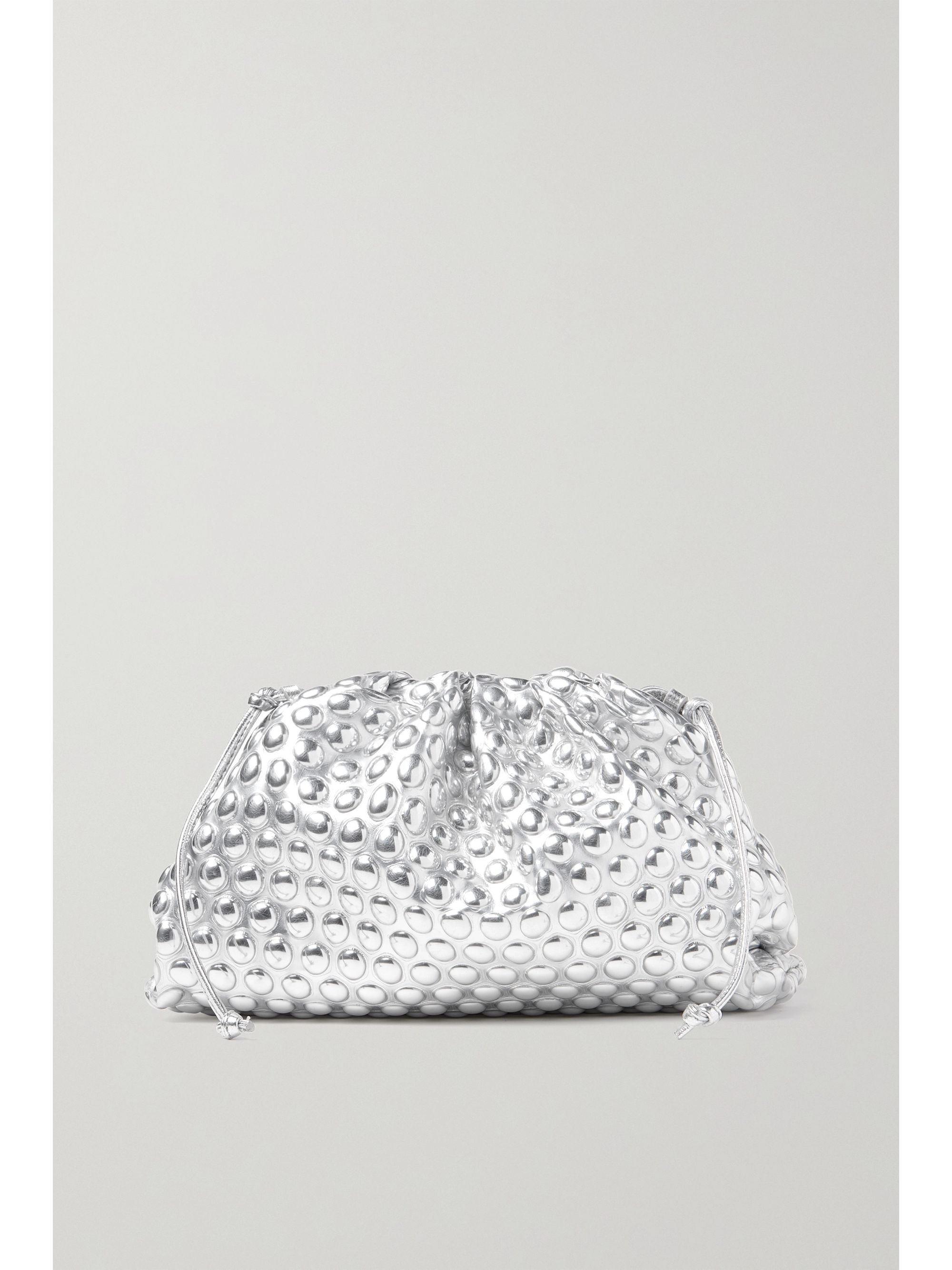bottega silver pouch Online Sale