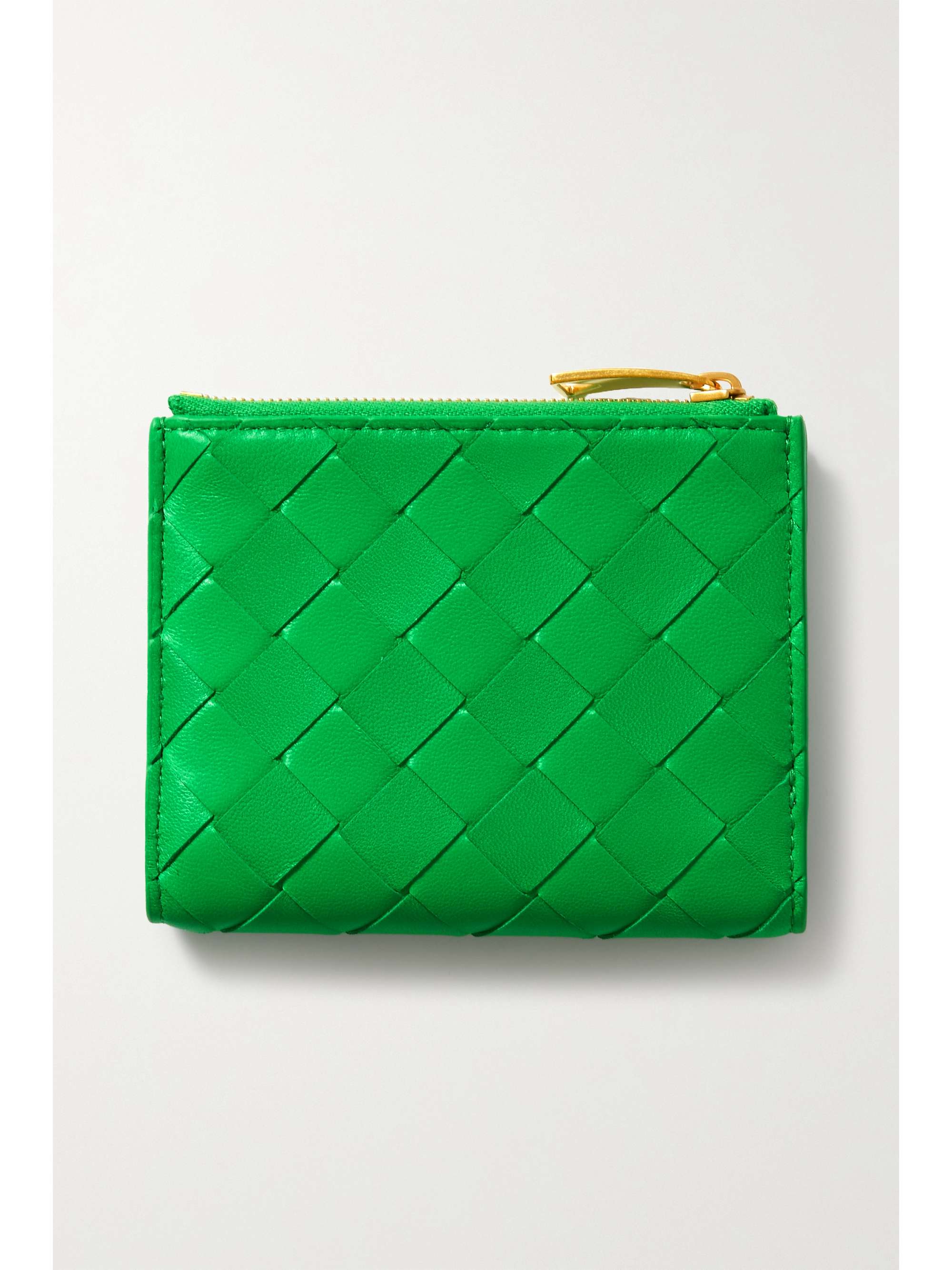 green bottega wallet