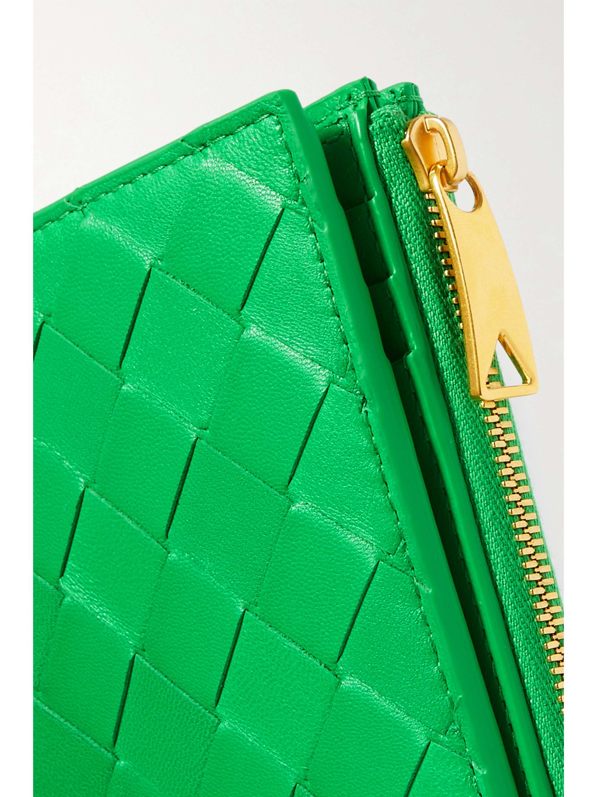 green bottega wallet