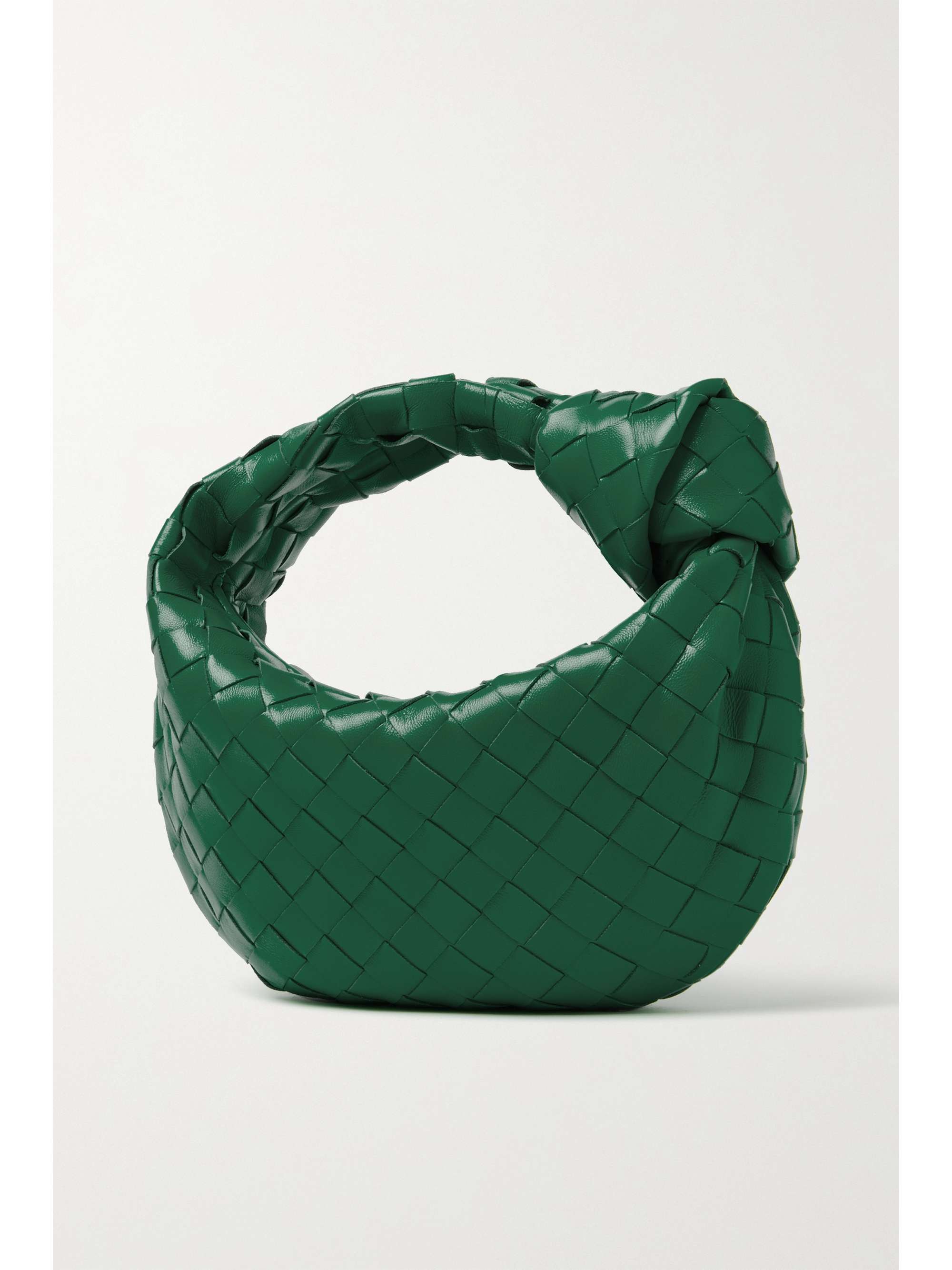 BOTTEGA VENETA Jodie mini knotted intrecciato leather tote