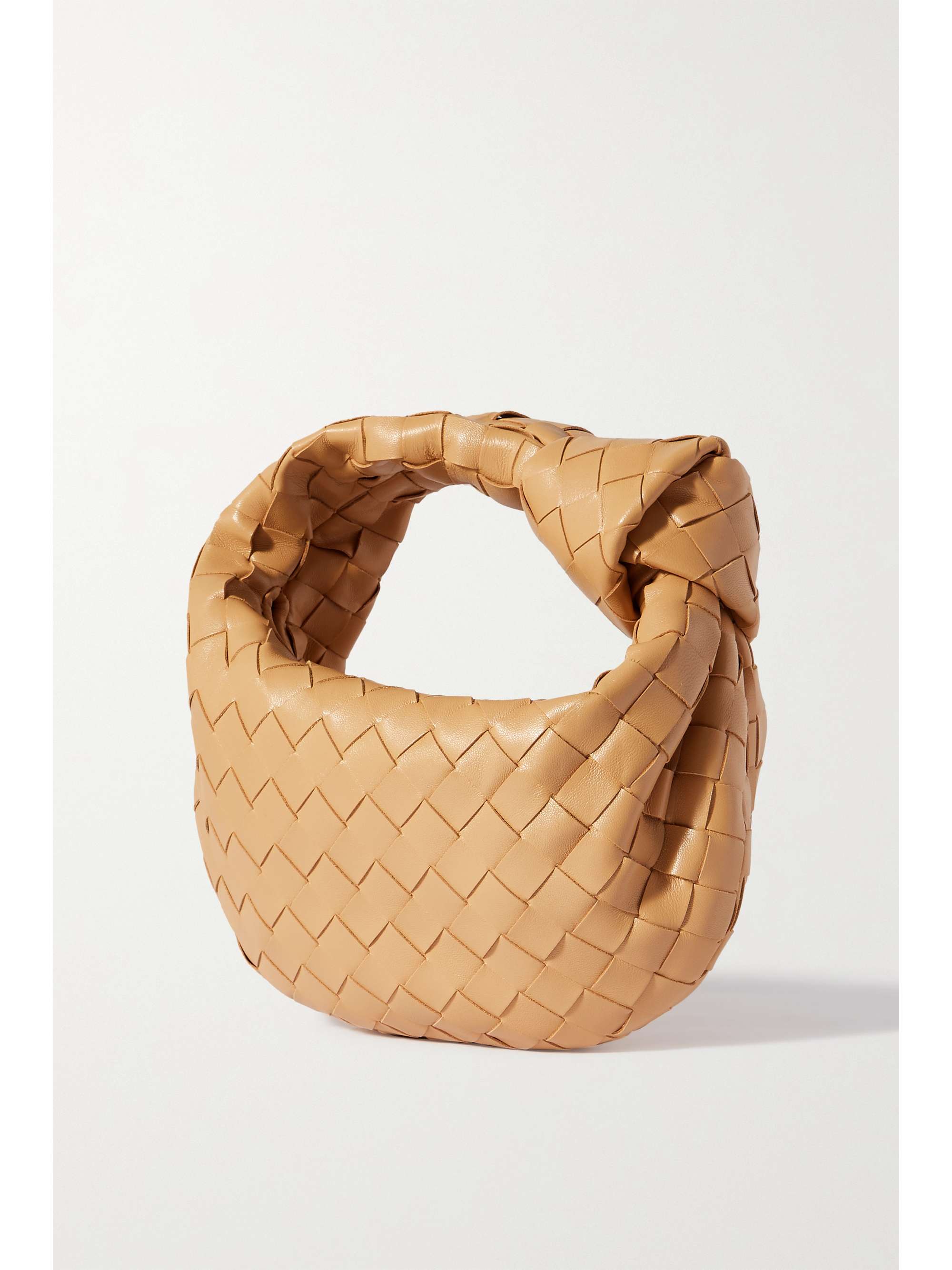 BOTTEGA VENETA Jodie mini knotted intrecciato leather tote