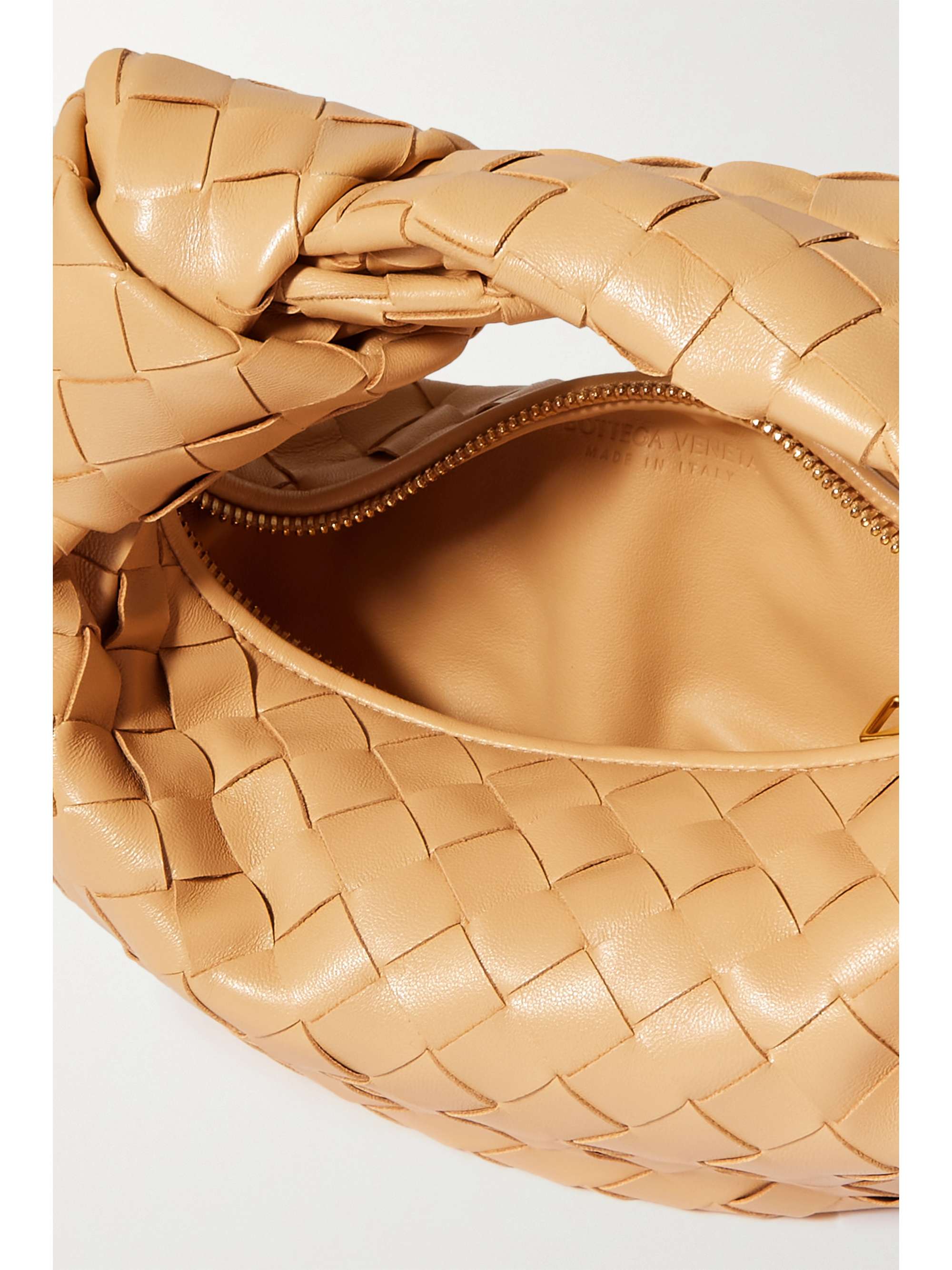 BOTTEGA VENETA Jodie mini knotted intrecciato leather tote