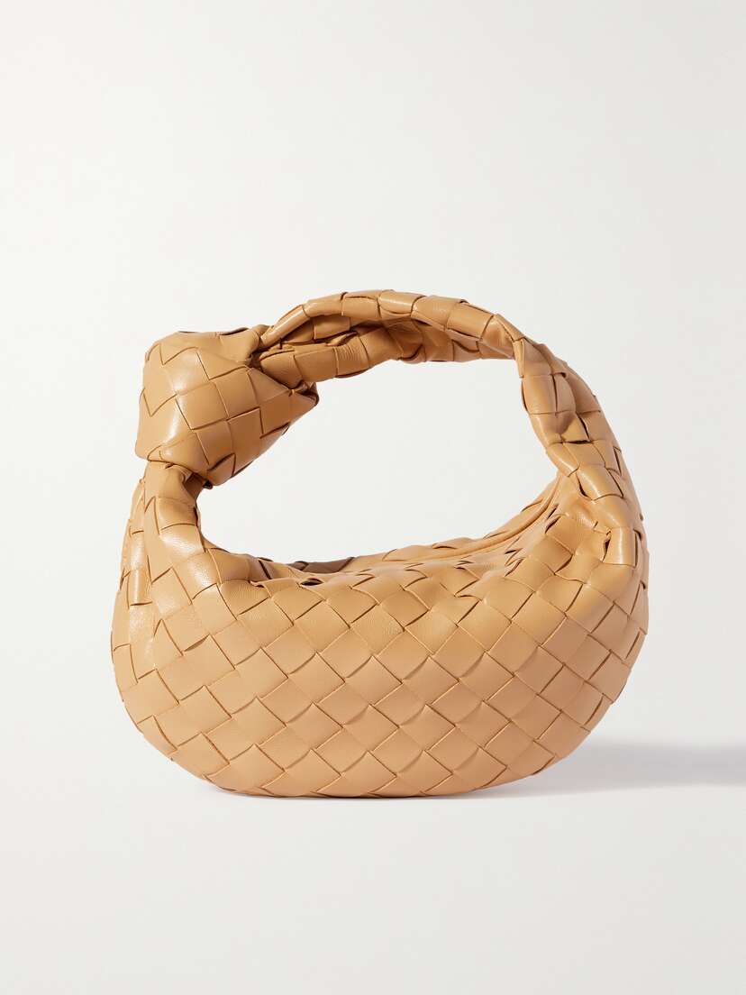 Bottega Veneta Jodie Mini Knotted Intrecciato Leather Tote