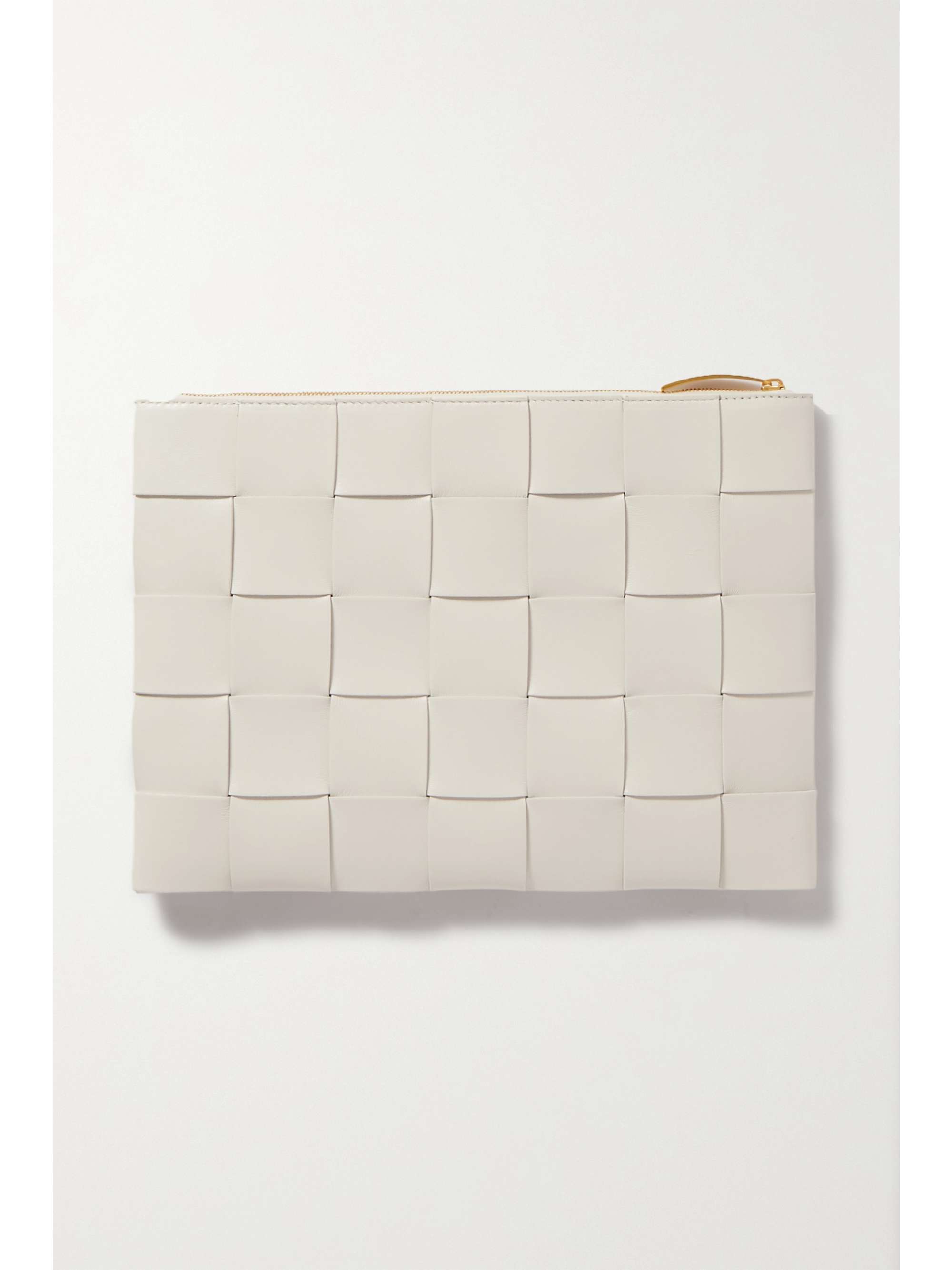 BOTTEGA VENETA Intrecciato leather pouch