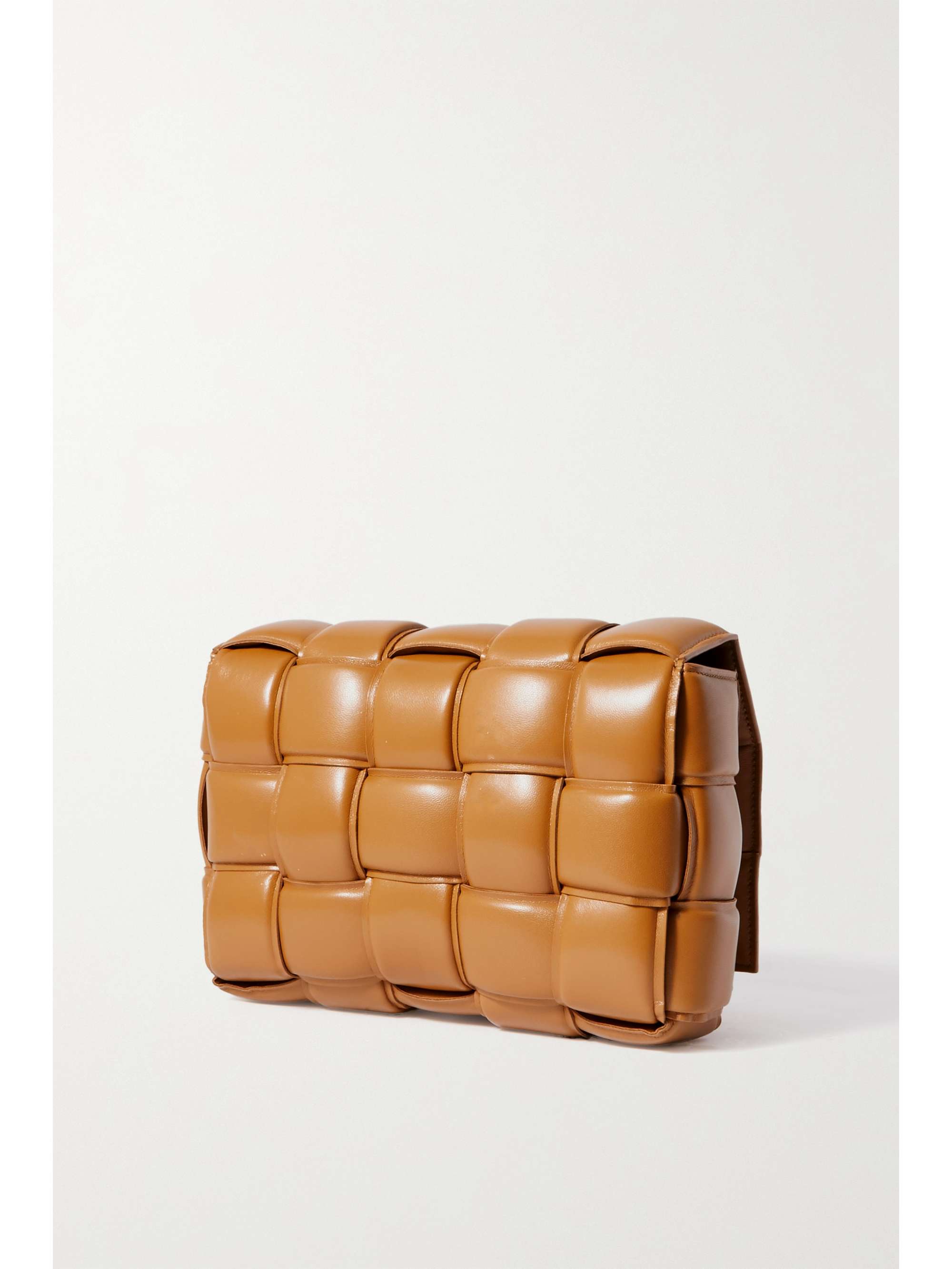 BOTTEGA VENETA Cassette intrecciato leather shoulder bag