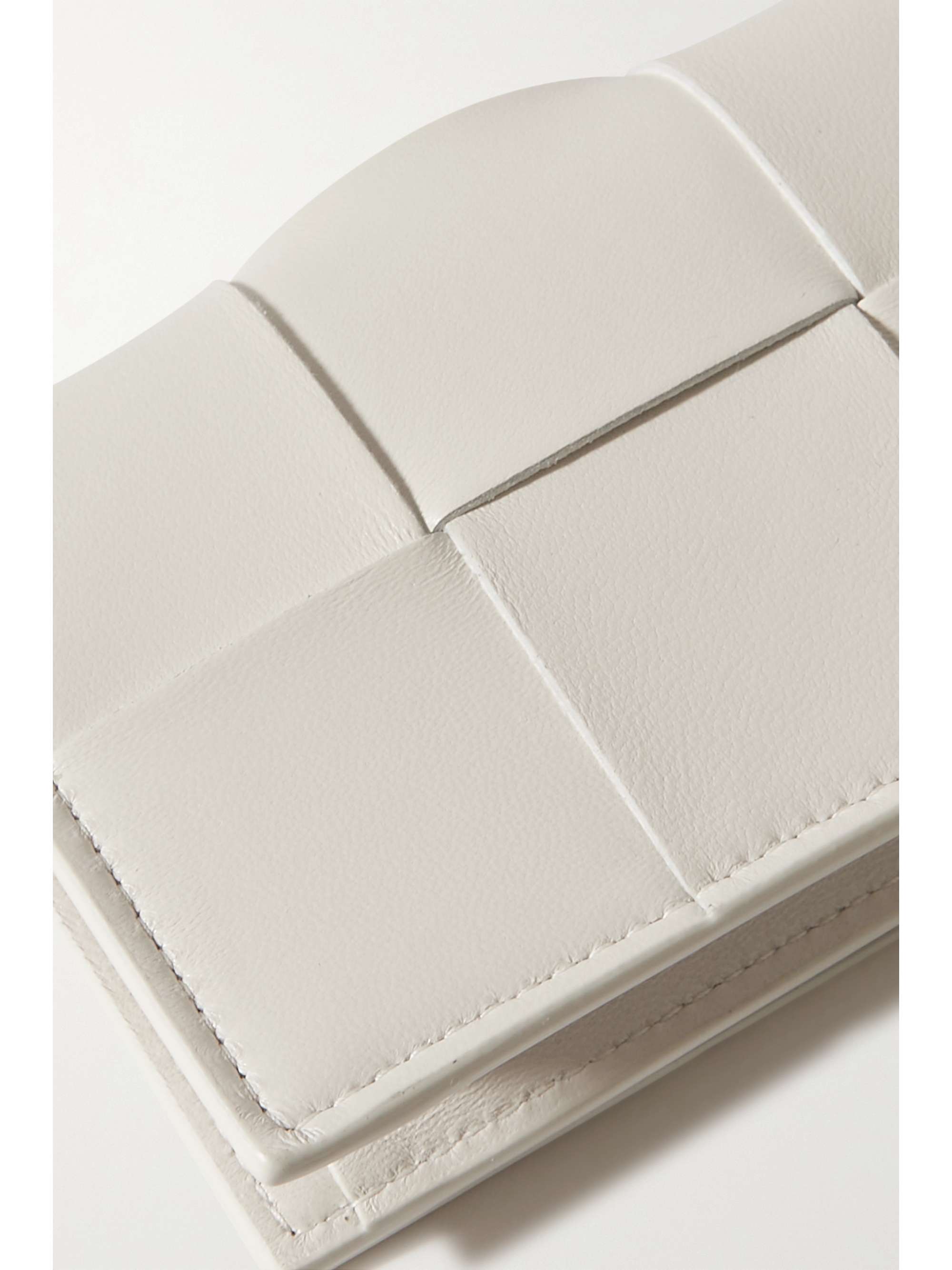 BOTTEGA VENETA Cassette intrecciato leather cardholder