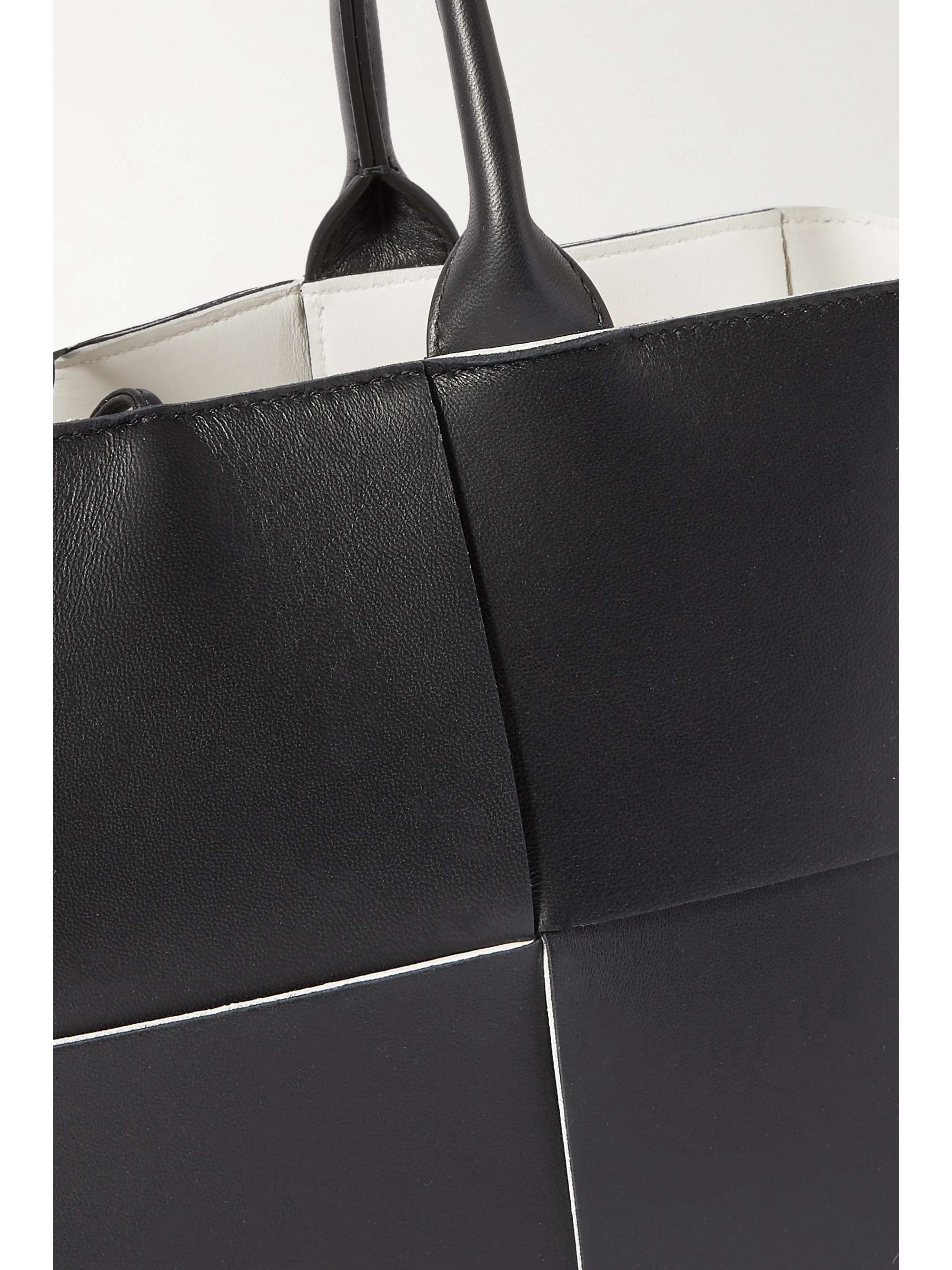 Arco small intrecciato leather tote
