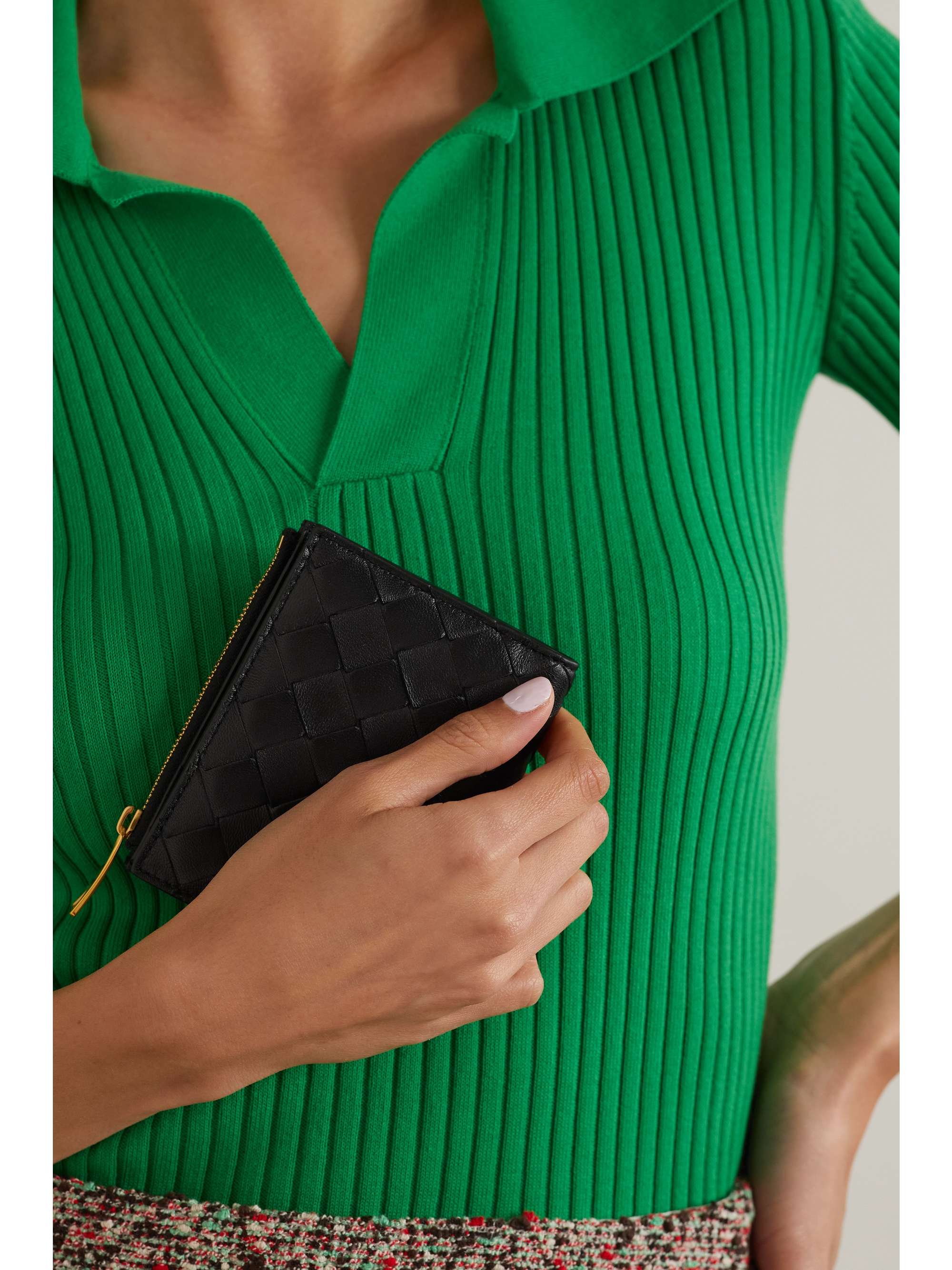 BOTTEGA VENETA Intrecciato leather wallet