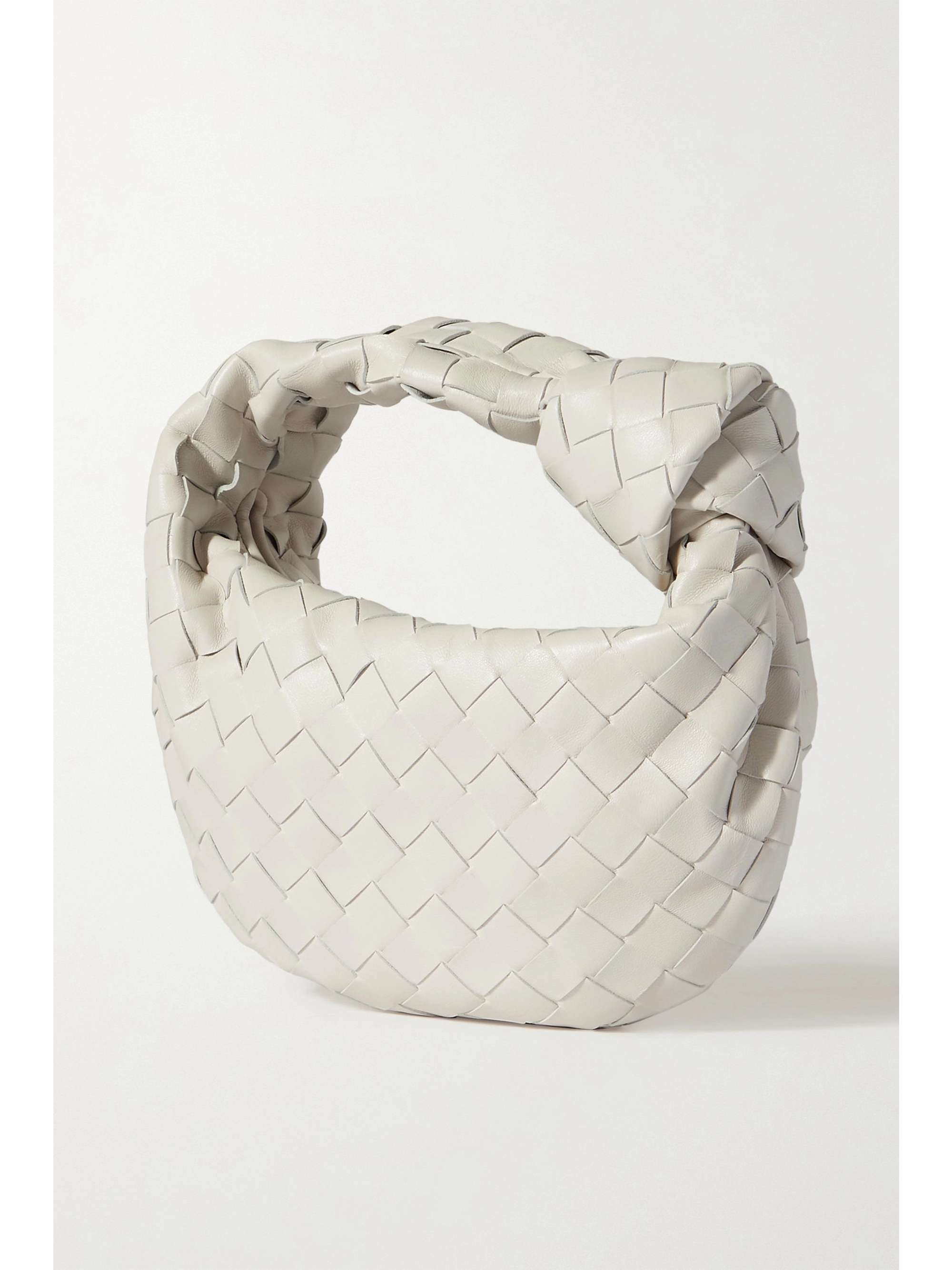 BOTTEGA VENETA Jodie mini knotted intrecciato leather tote