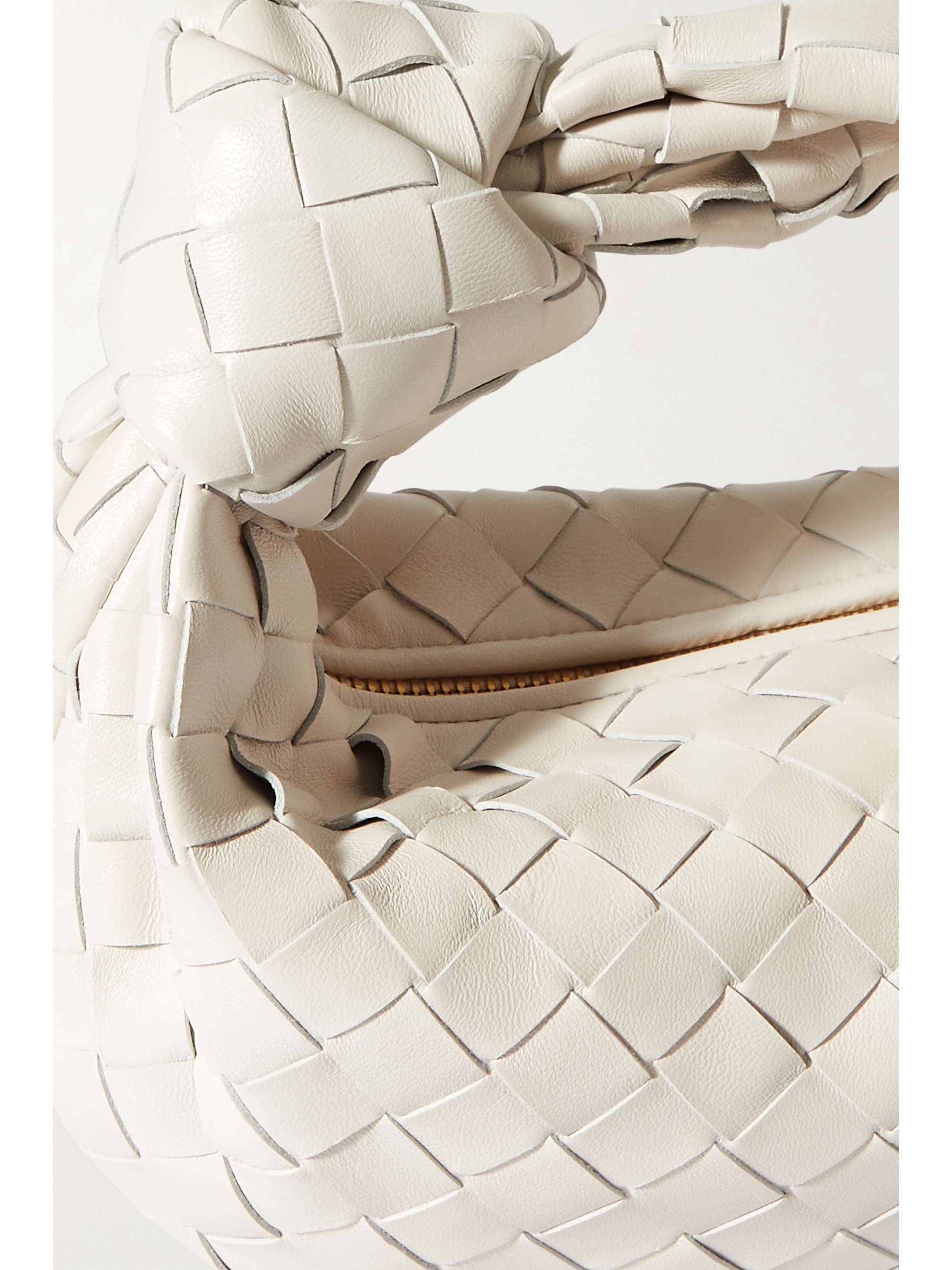 BOTTEGA VENETA Jodie mini knotted intrecciato leather tote