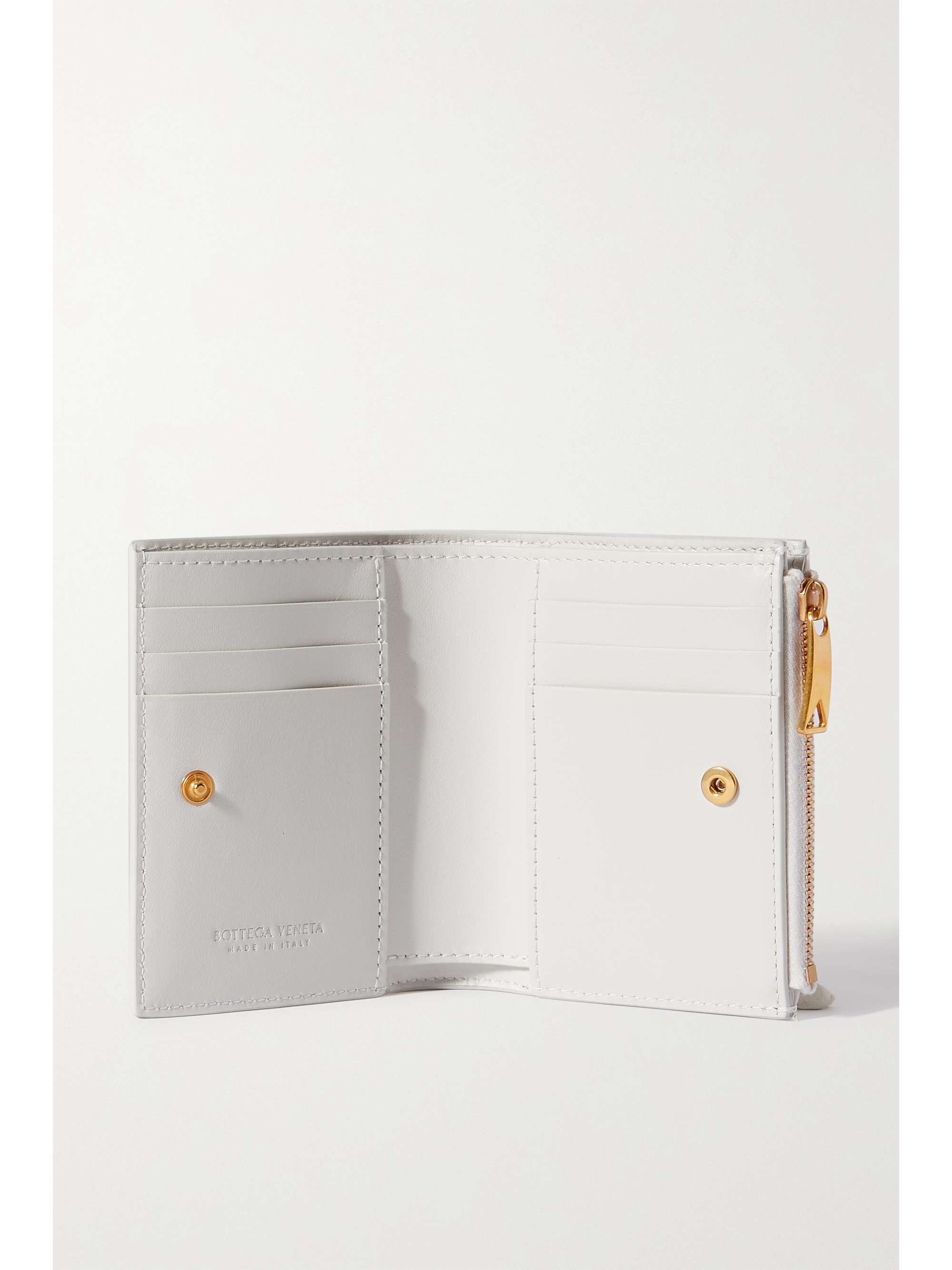 BOTTEGA VENETA Cassette intrecciato leather wallet