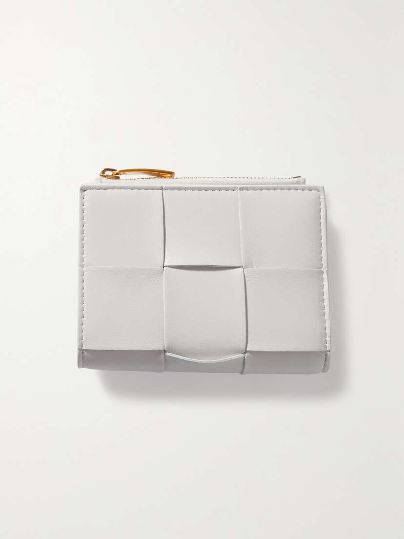 Bottega Veneta Cassette Intrecciato Leather Wallet