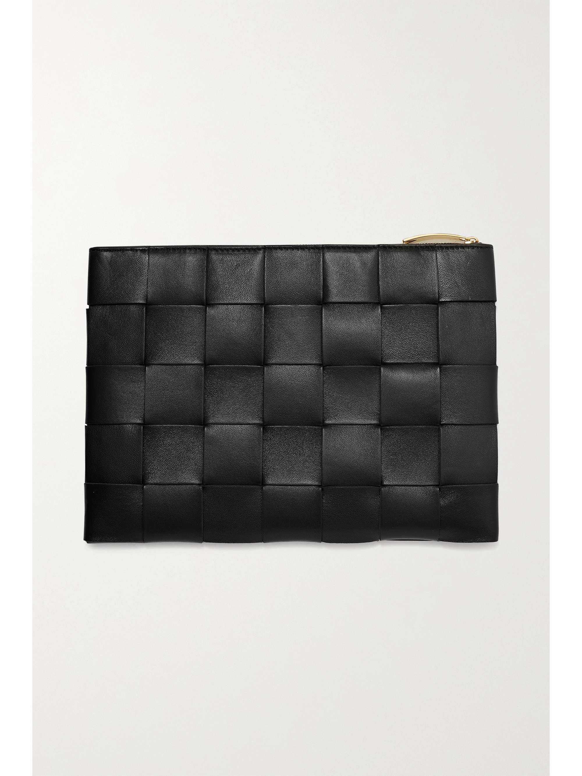 BOTTEGA VENETA Intrecciato leather pouch