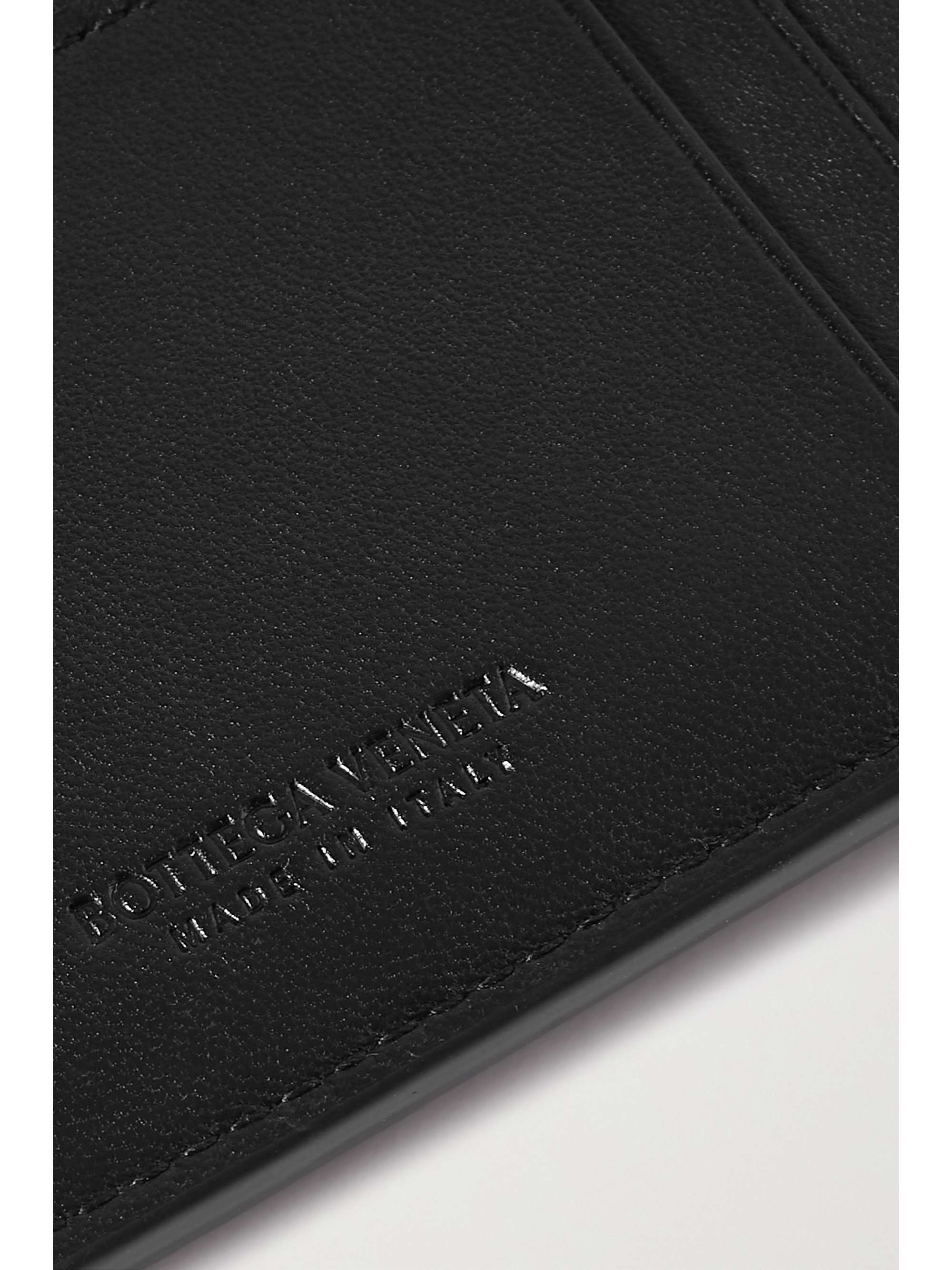 BOTTEGA VENETA Cassette intrecciato leather cardholder