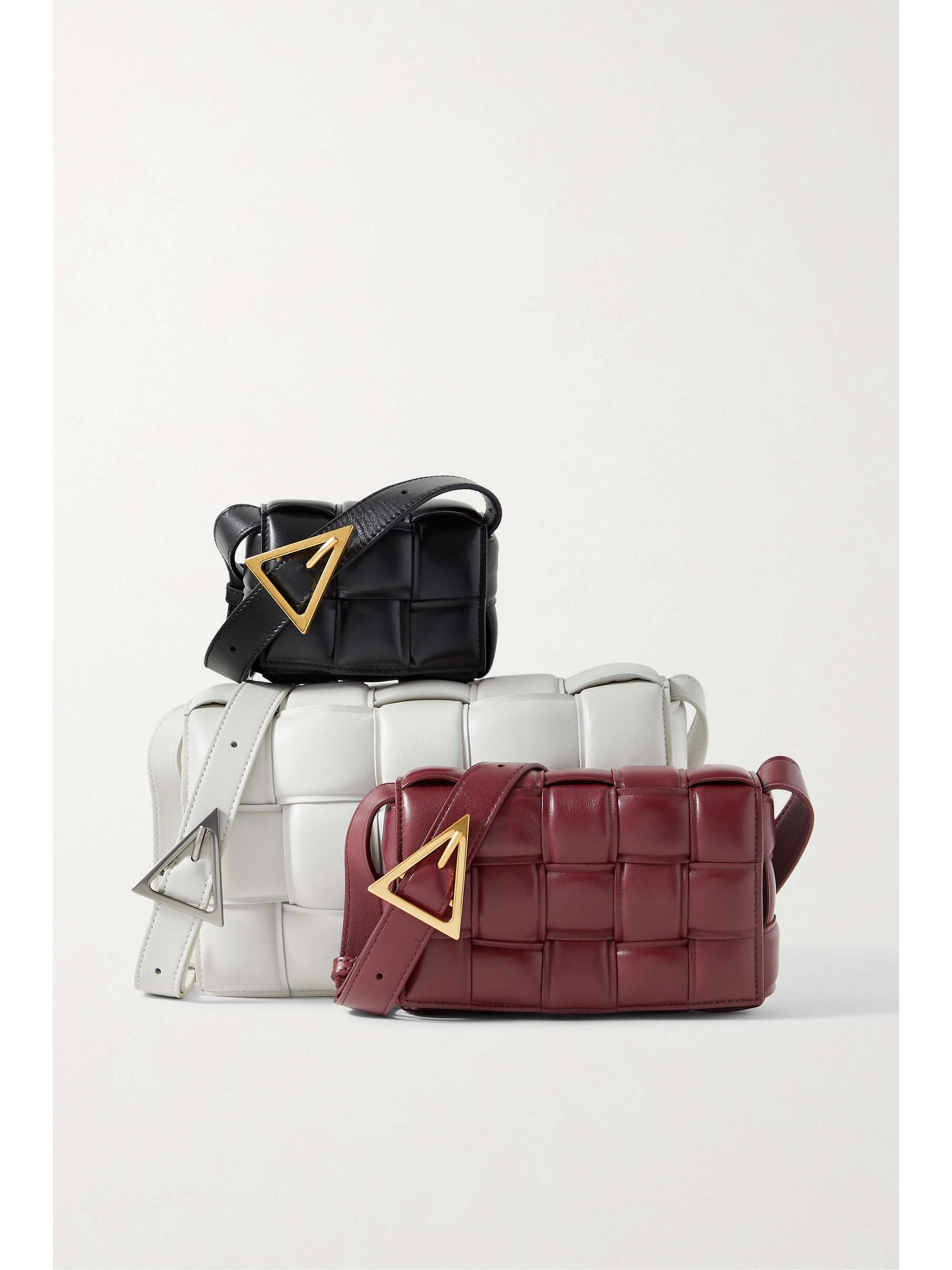 Bottega Veneta Padded Cassette Leather Shoulder Bag worn by Maja