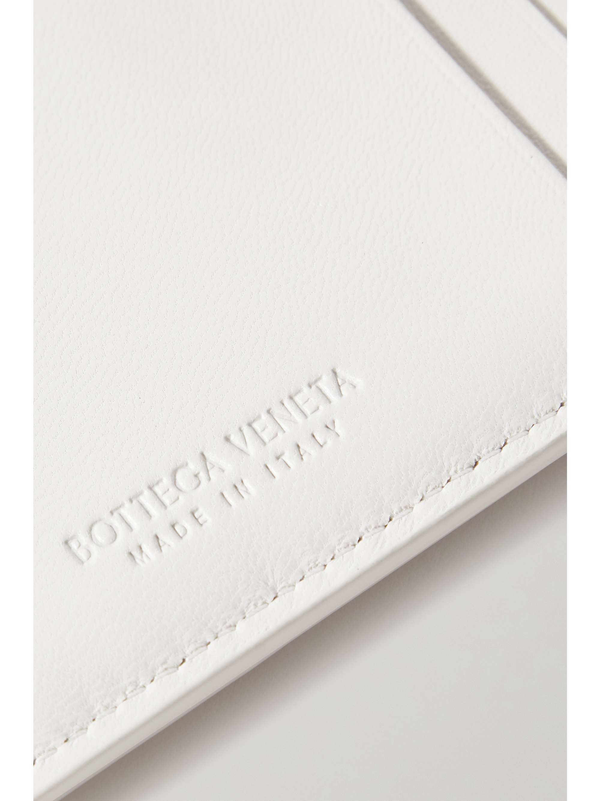 BOTTEGA VENETA Cassette intrecciato leather cardholder