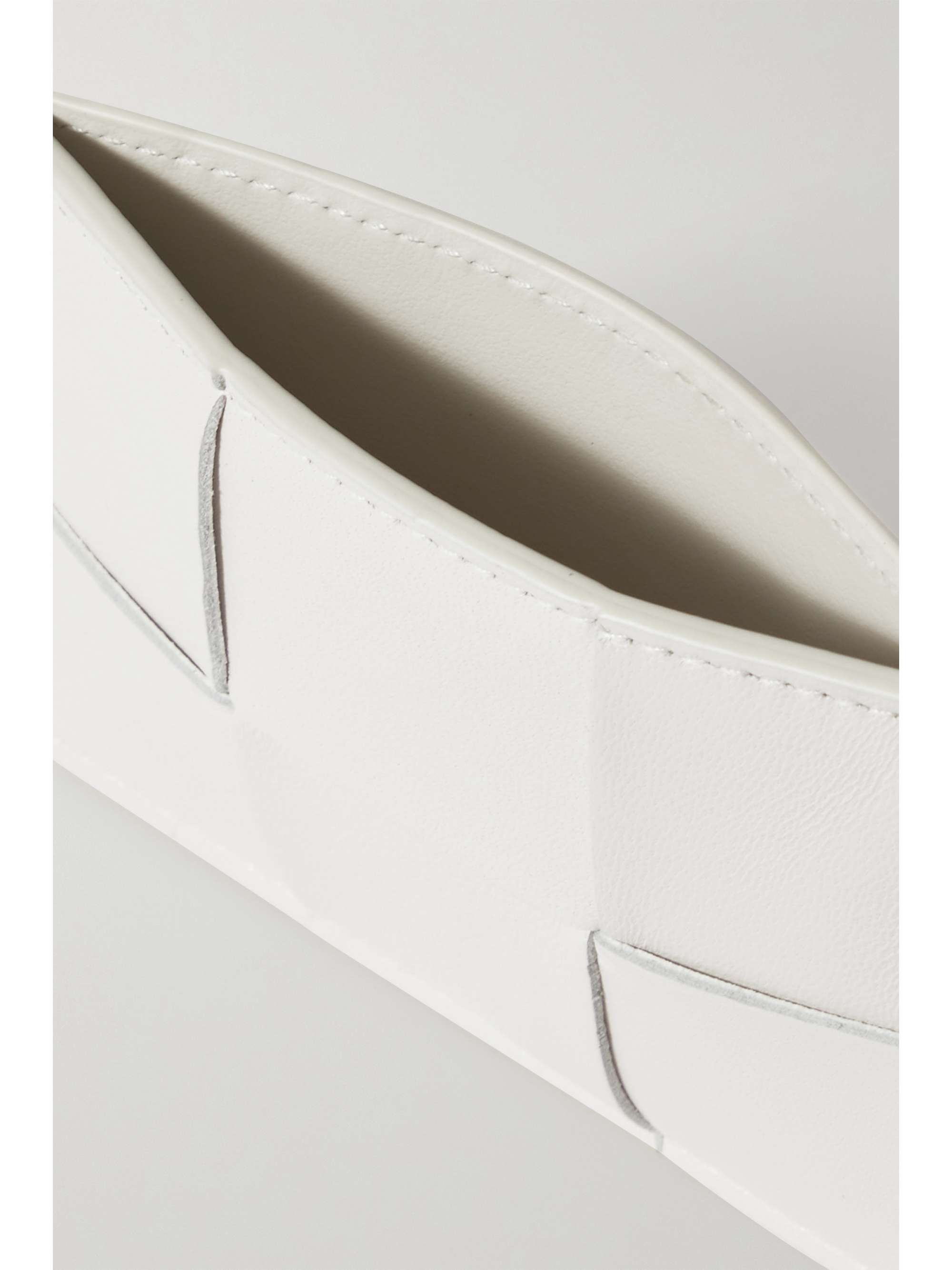 BOTTEGA VENETA Cassette intrecciato leather cardholder