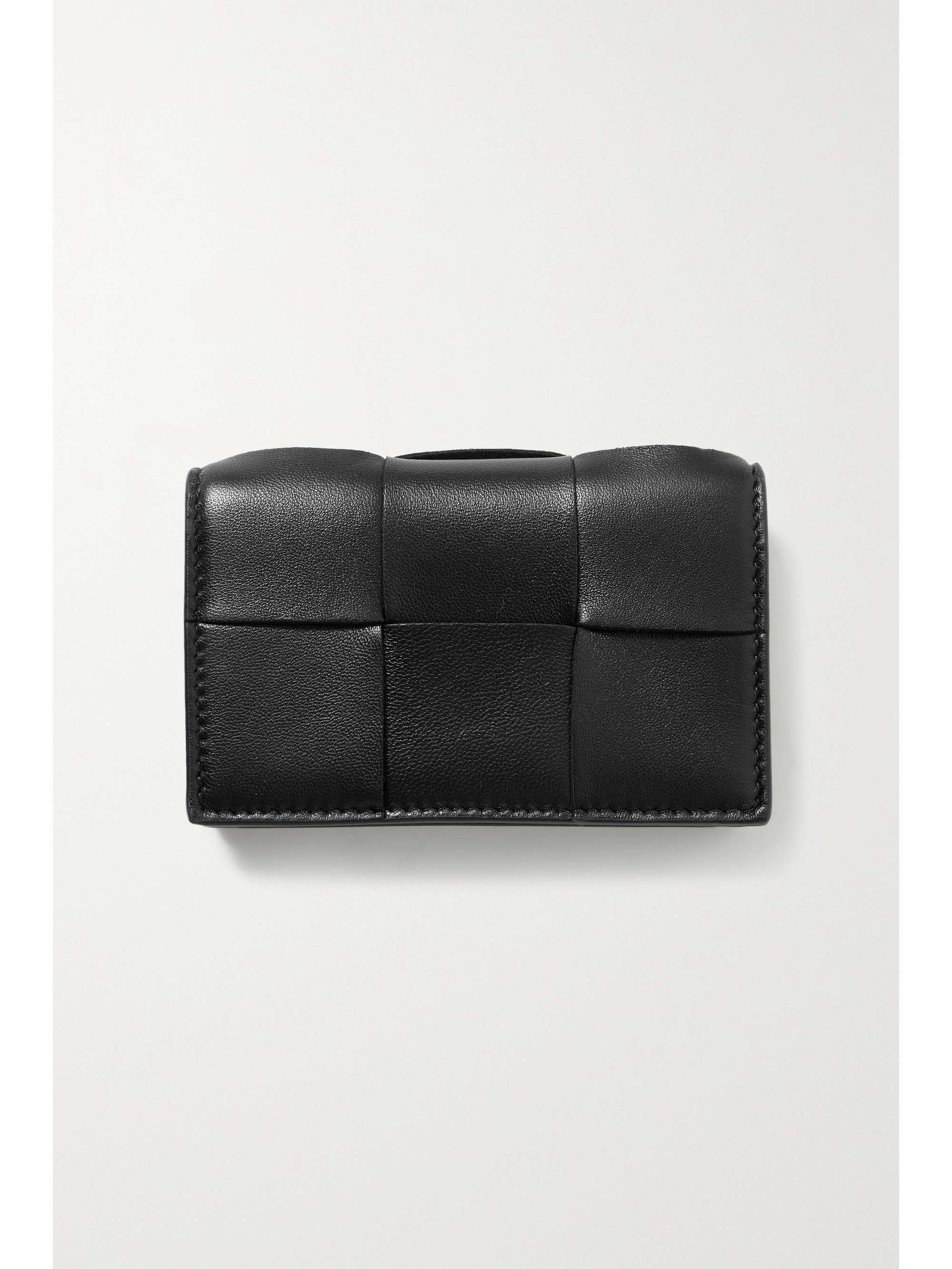 BOTTEGA VENETA Cassette intrecciato leather cardholder