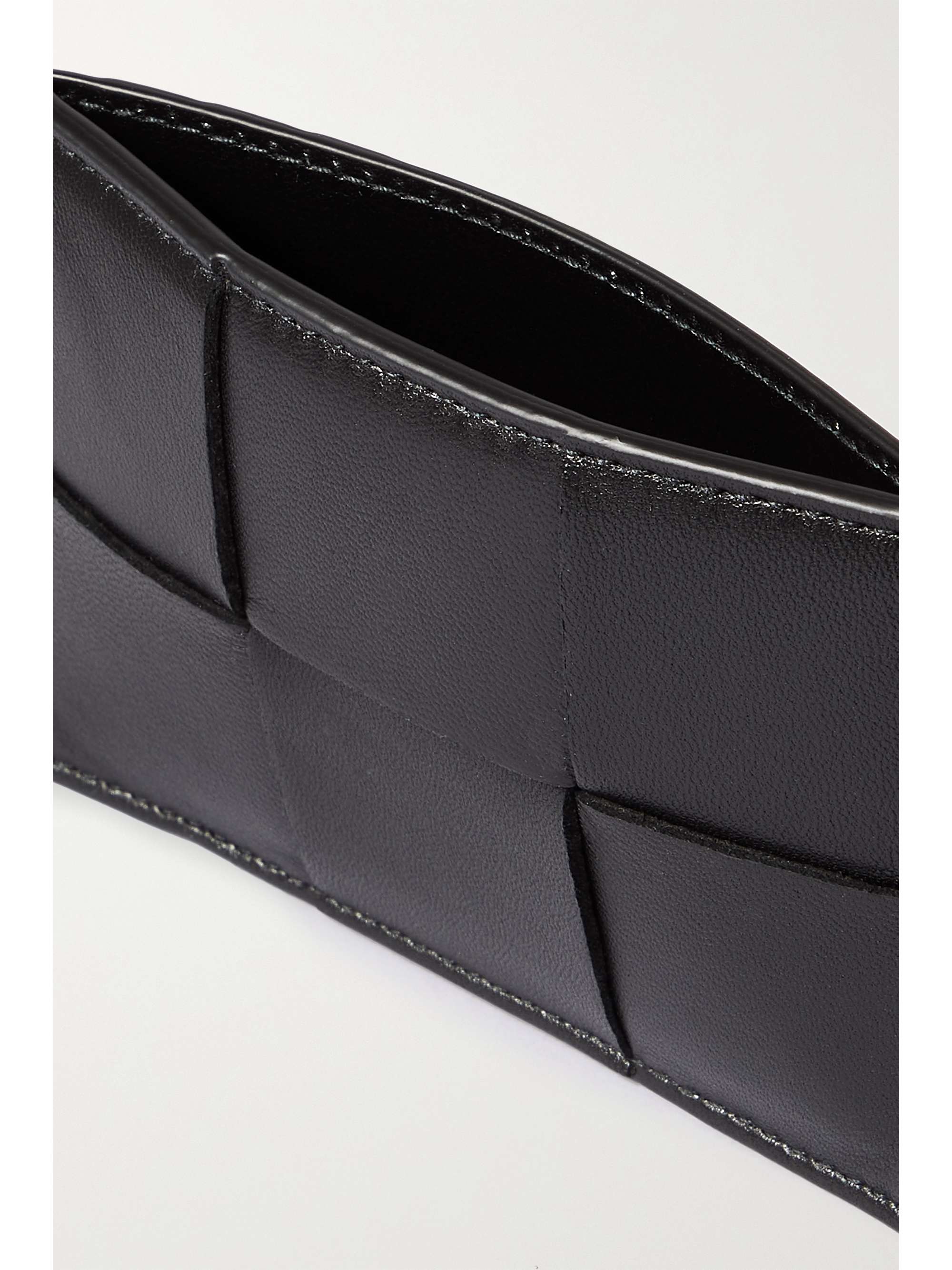 BOTTEGA VENETA Cassette intrecciato leather cardholder