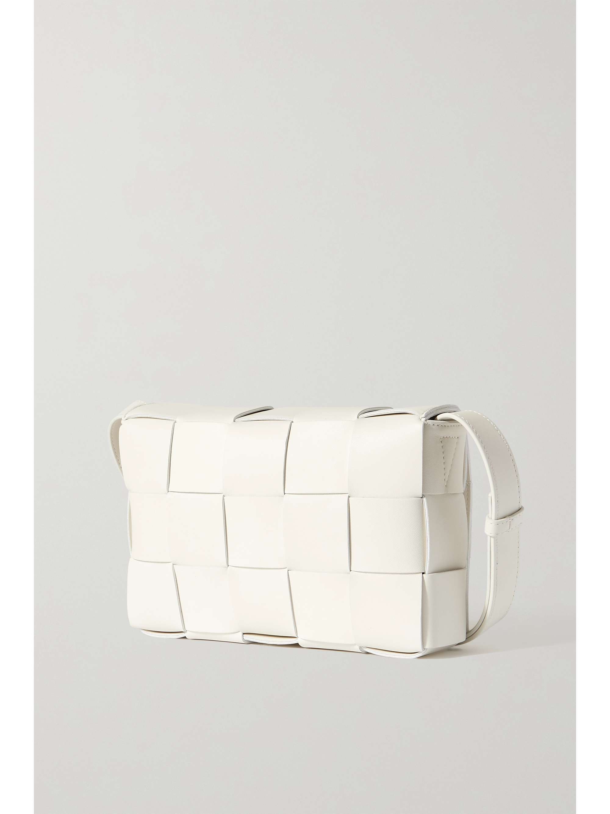 BOTTEGA VENETA Cassette intrecciato leather shoulder bag
