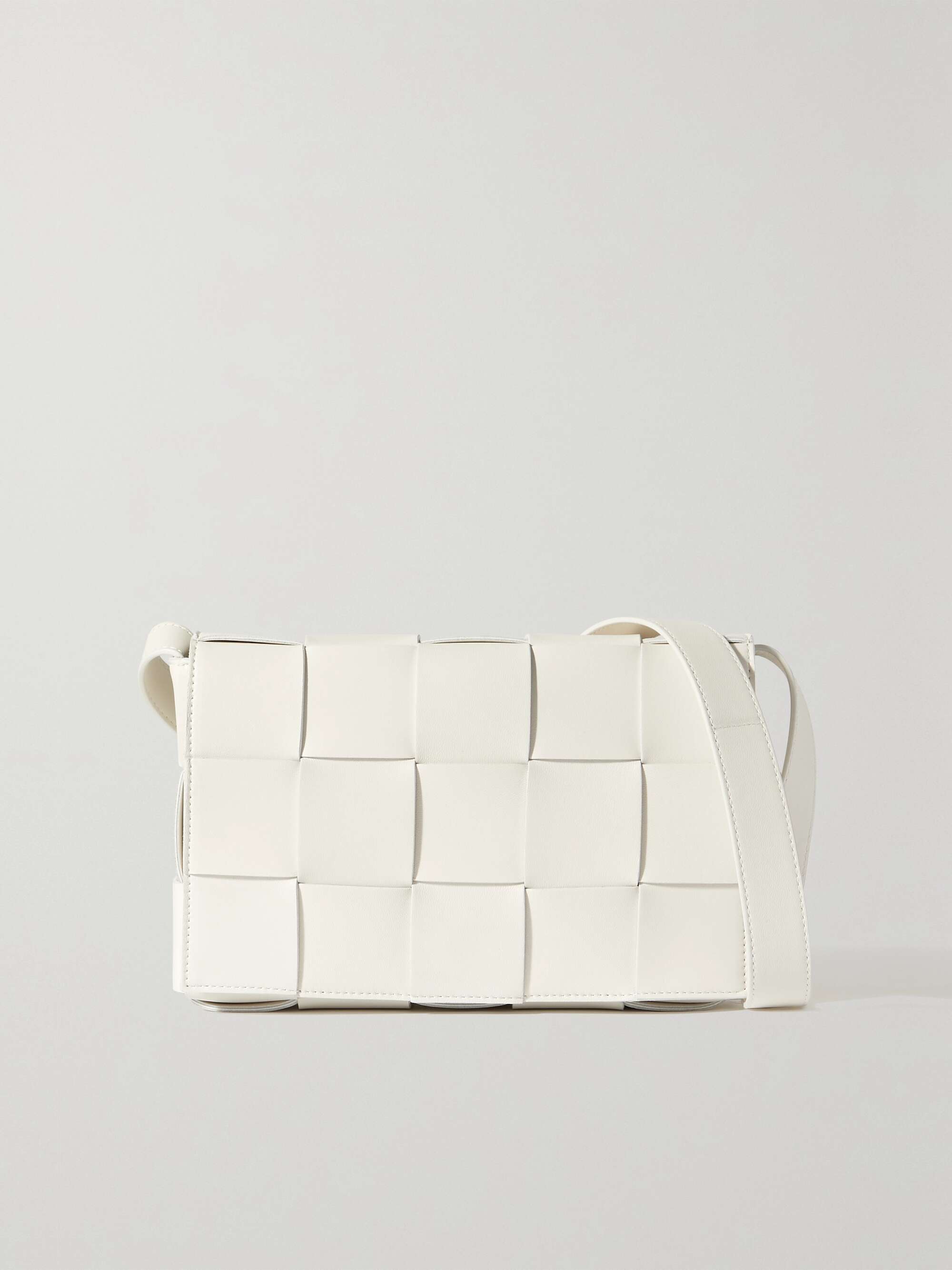 White Leather Shoulder Bag