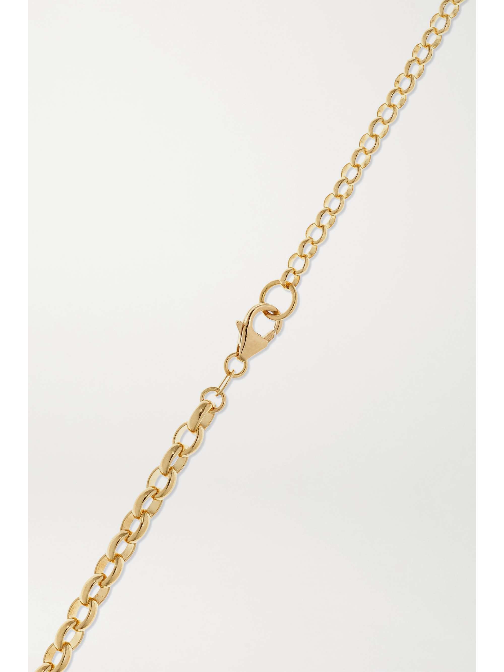 FOUNDRAE Dream 18-karat gold diamond necklace