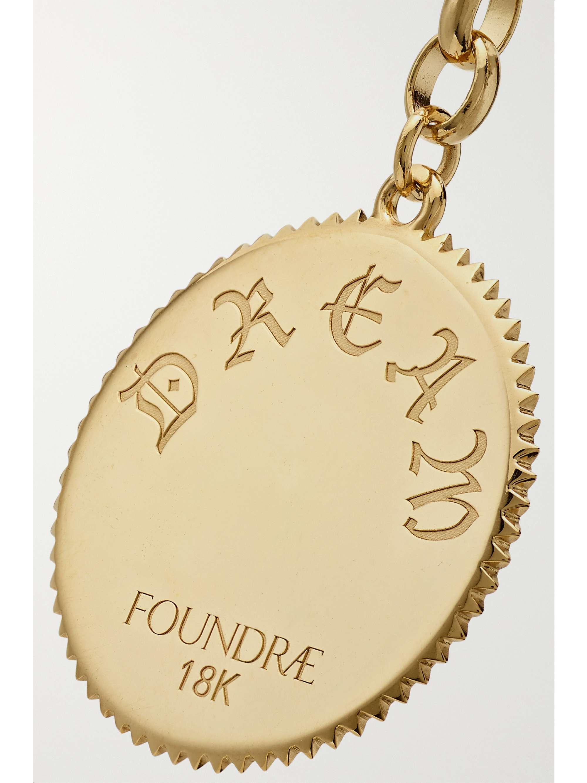 FOUNDRAE Dream 18-karat gold diamond necklace