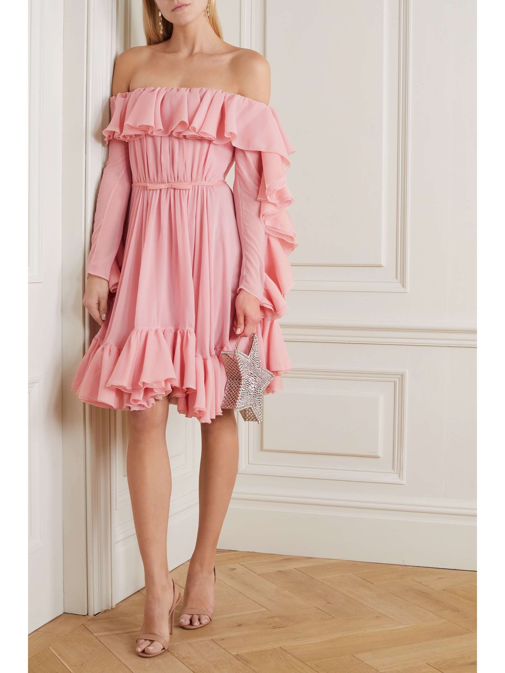 giambattista valli ruffle dress