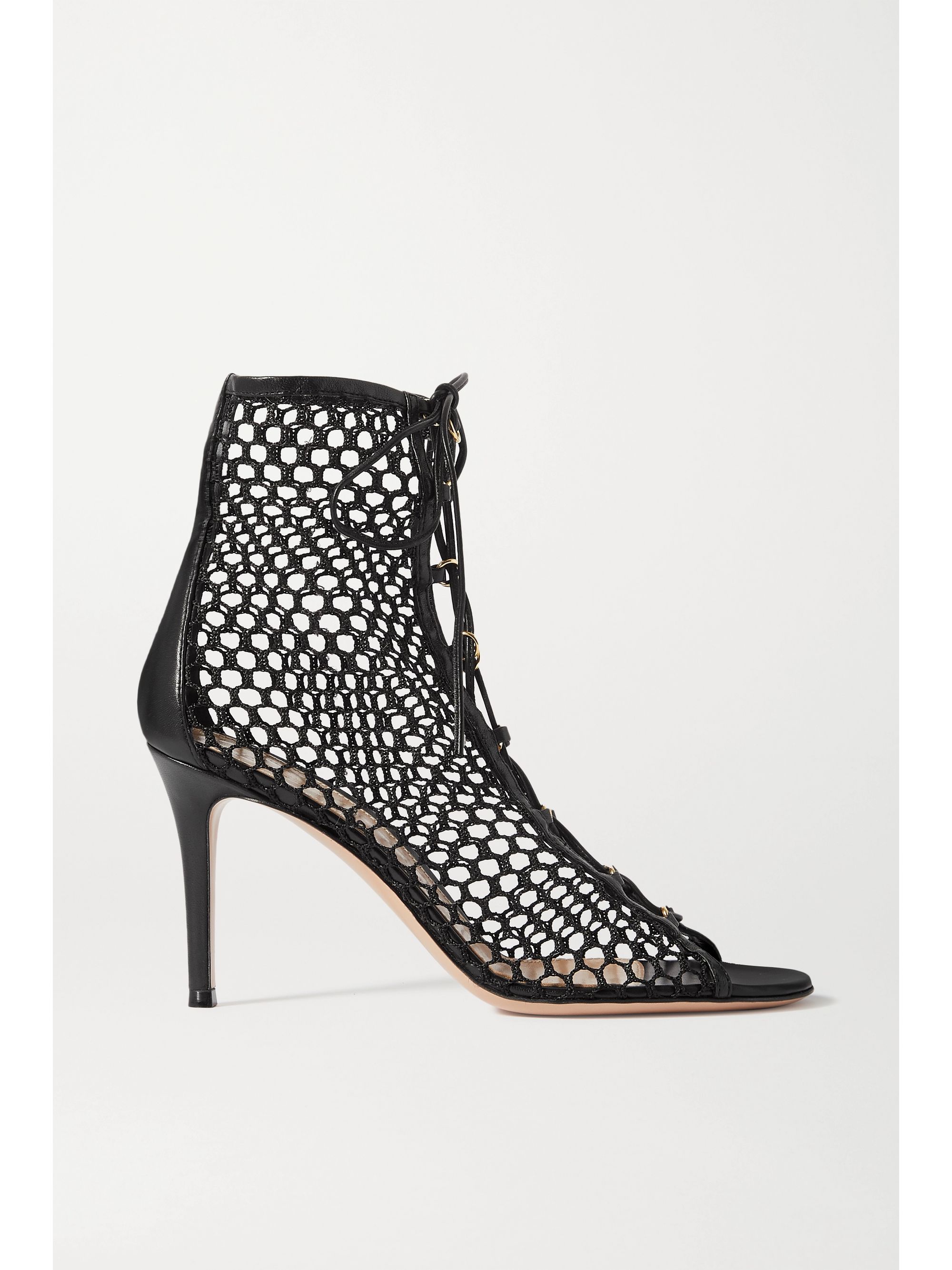 gianvito rossi mesh booties