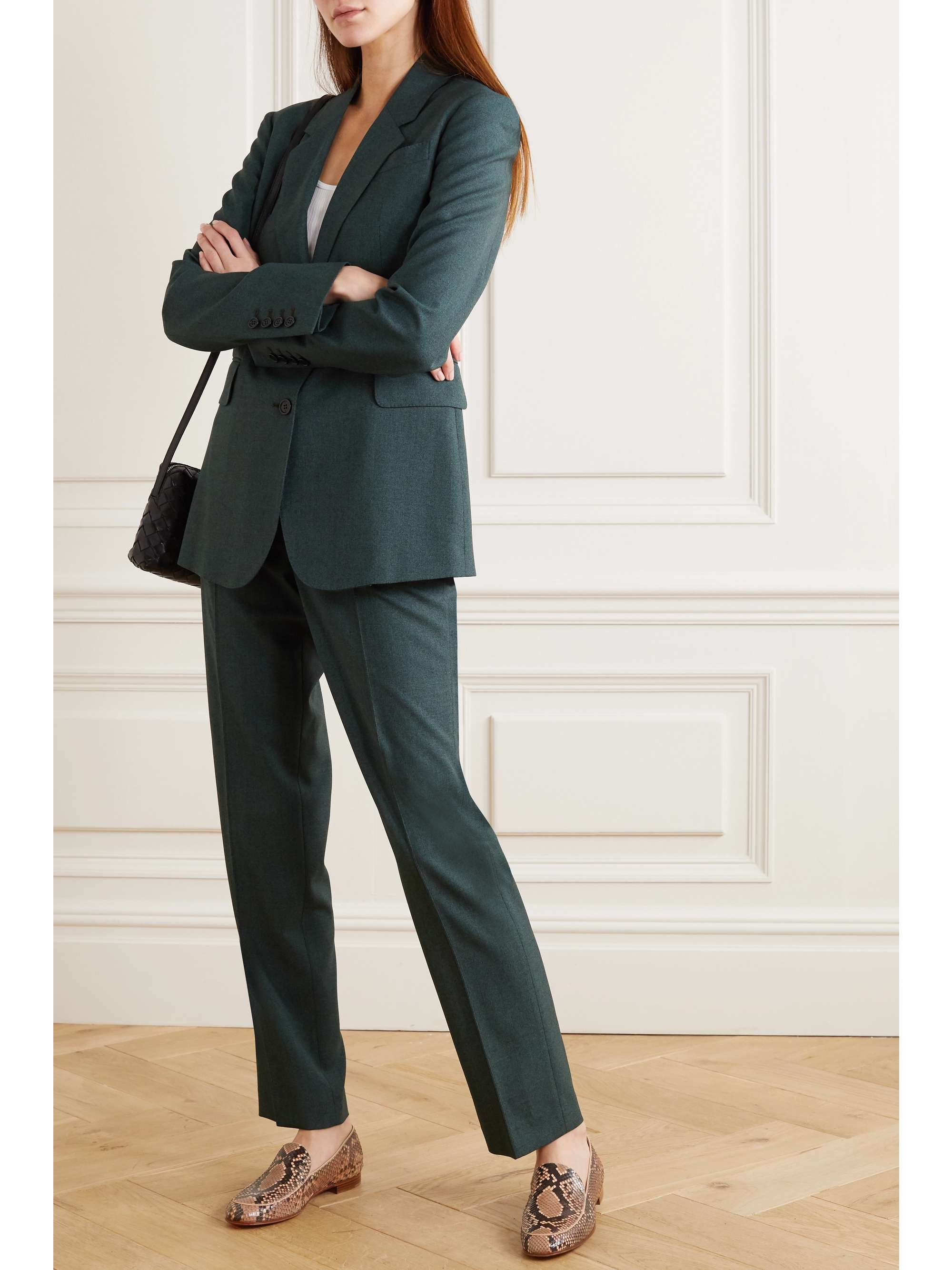 GIANVITO ROSSI Marcel python loafers