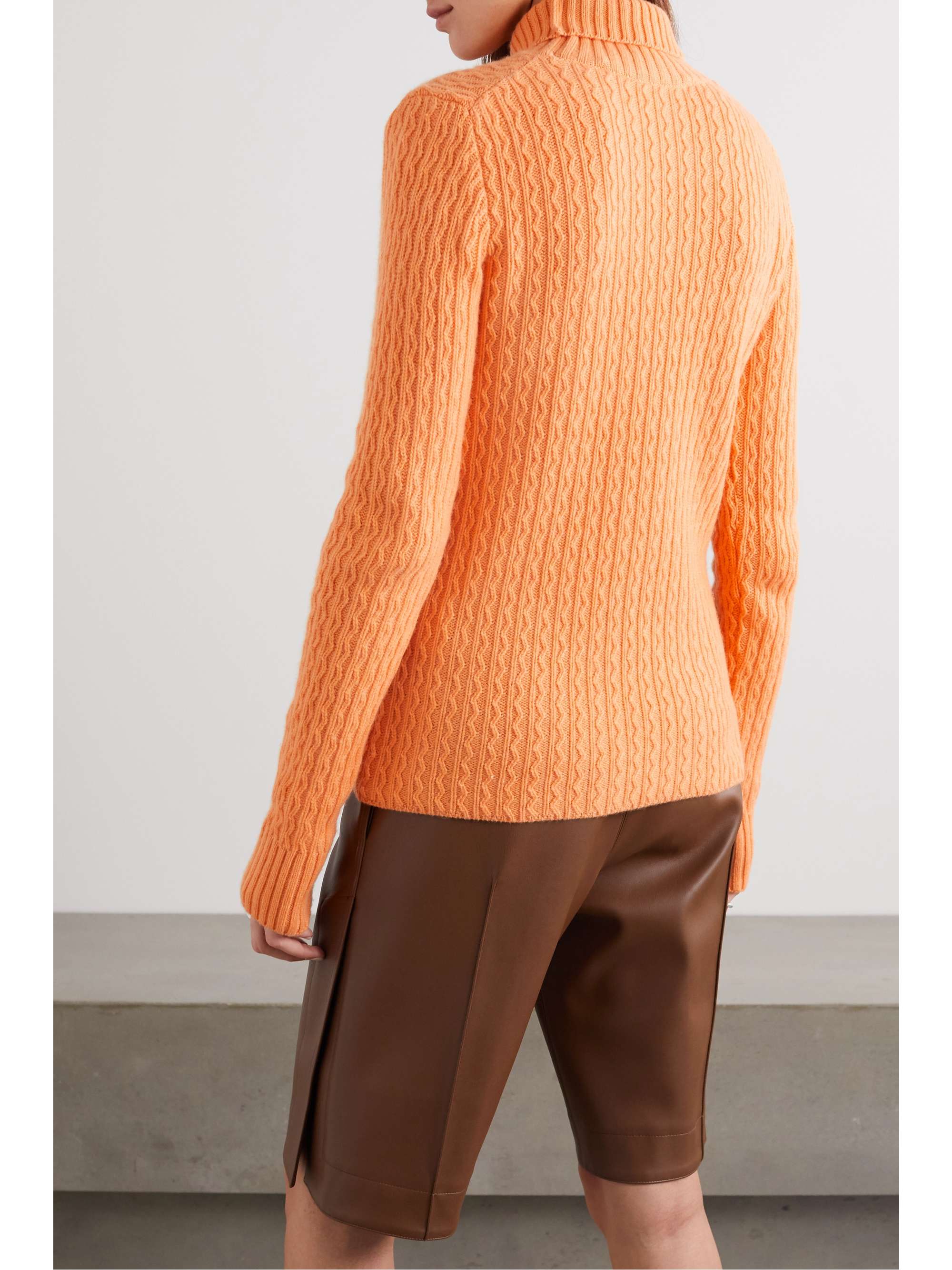 GAUGE81 Cairns cable-knit cashmere turtleneck sweater