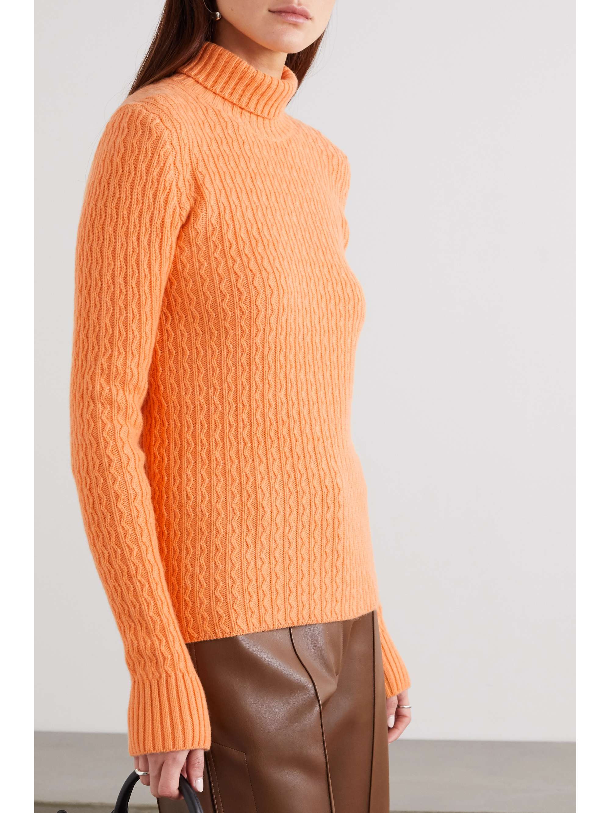 GAUGE81 Cairns cable-knit cashmere turtleneck sweater