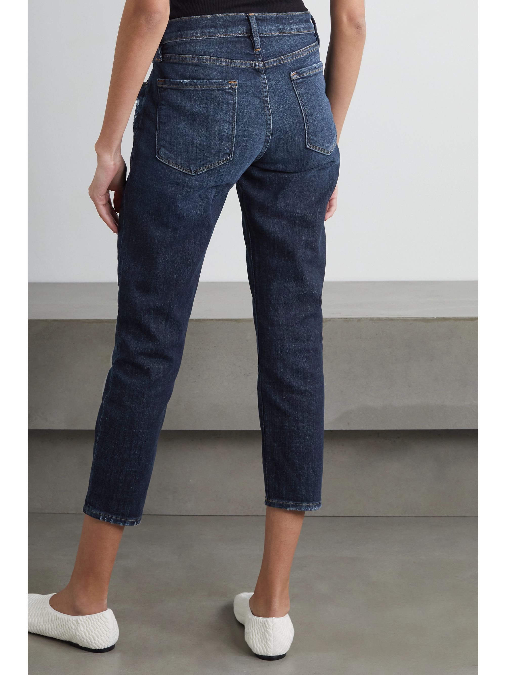 frame le garcon slim boyfriend jeans