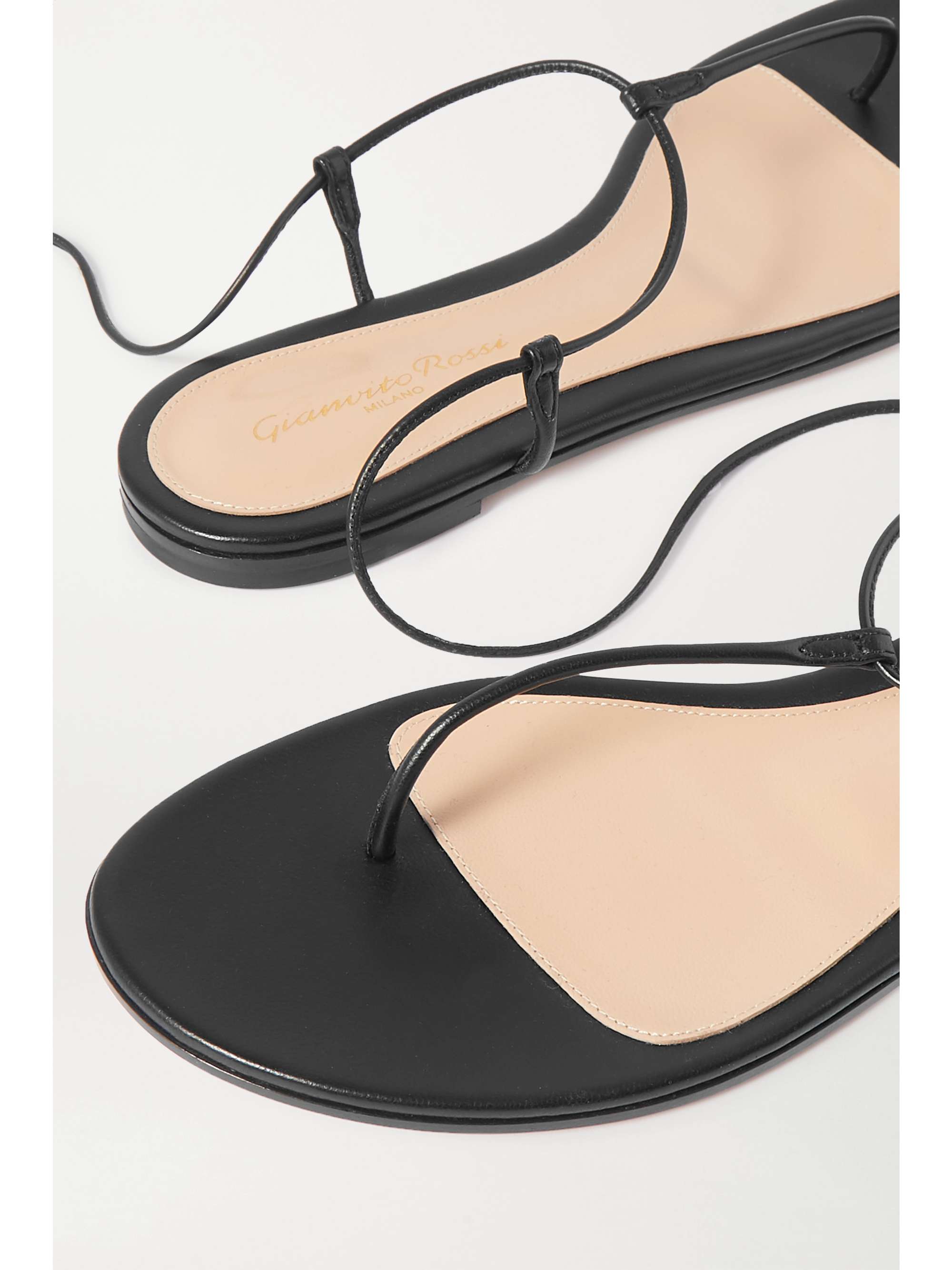 GIANVITO ROSSI BIJOUX leather sandals