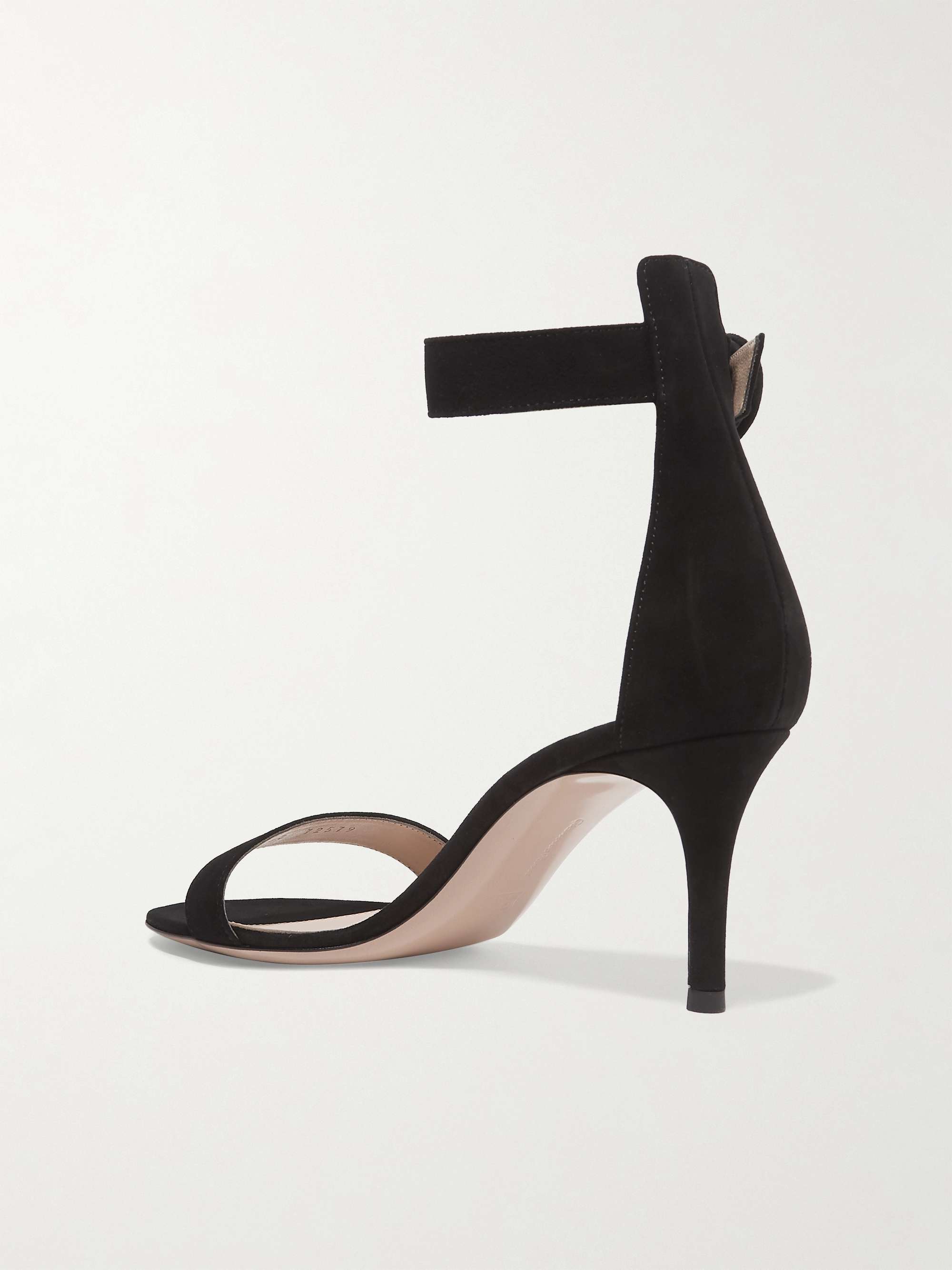 GIANVITO ROSSI Portofino 70 suede sandals