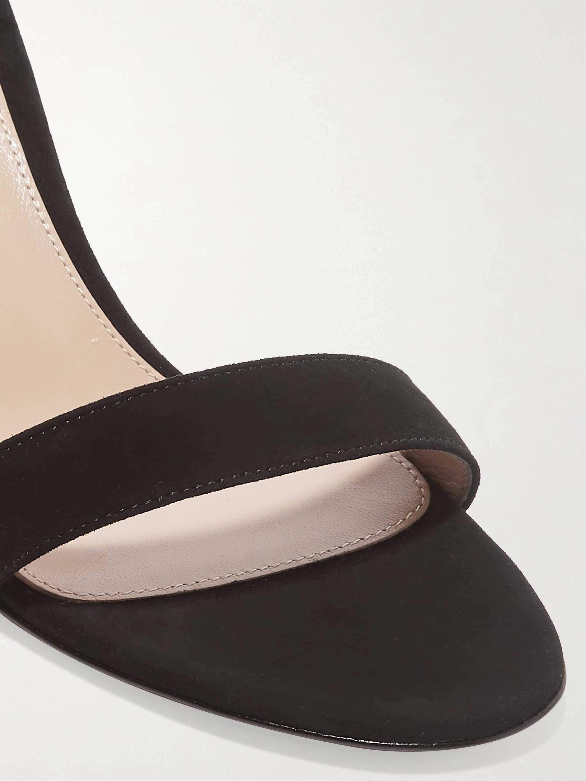 GIANVITO ROSSI Portofino 70 suede sandals