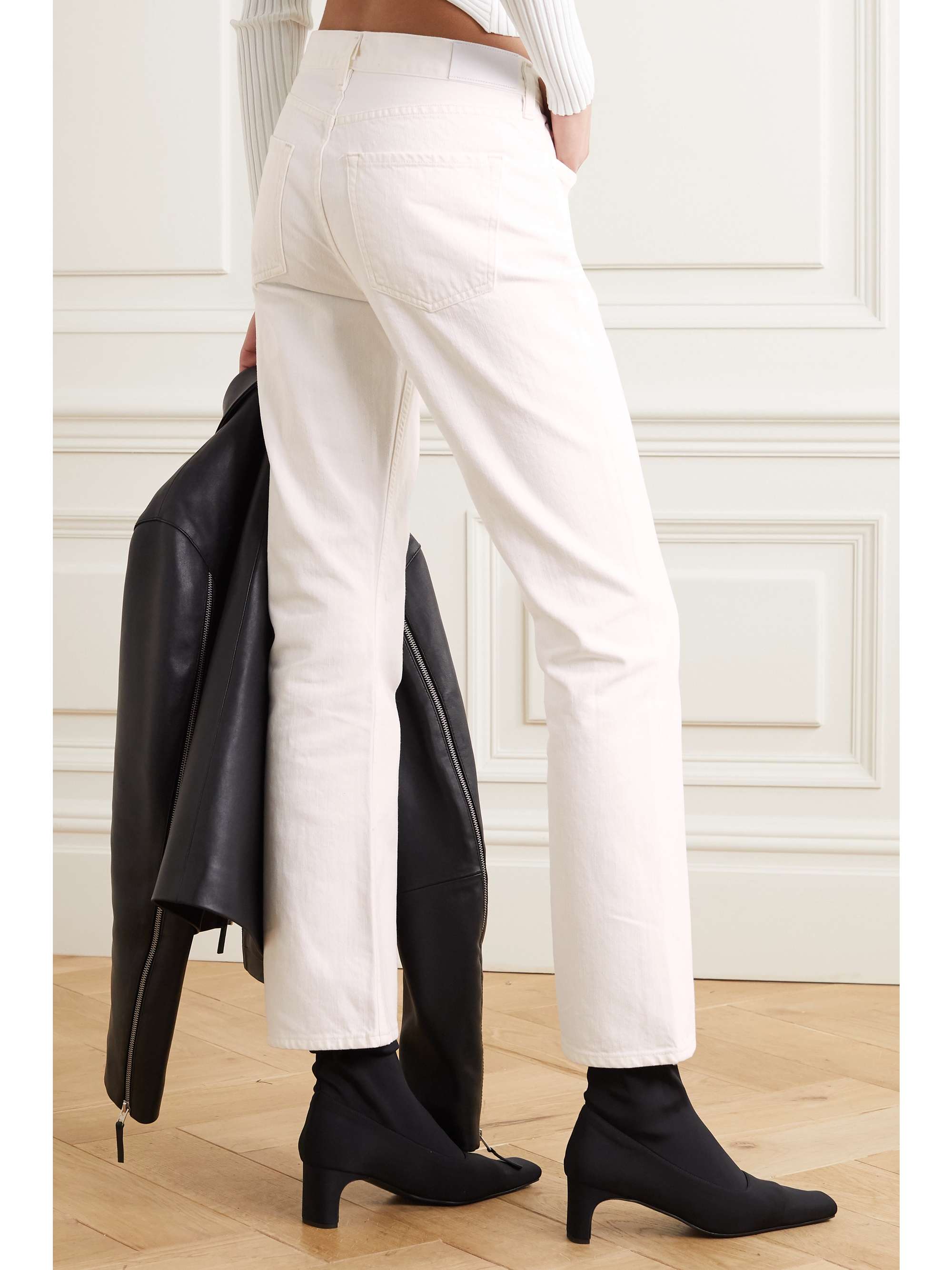 GOLDSIGN + NET SUSTAIN The Nineties high-rise bootcut jeans