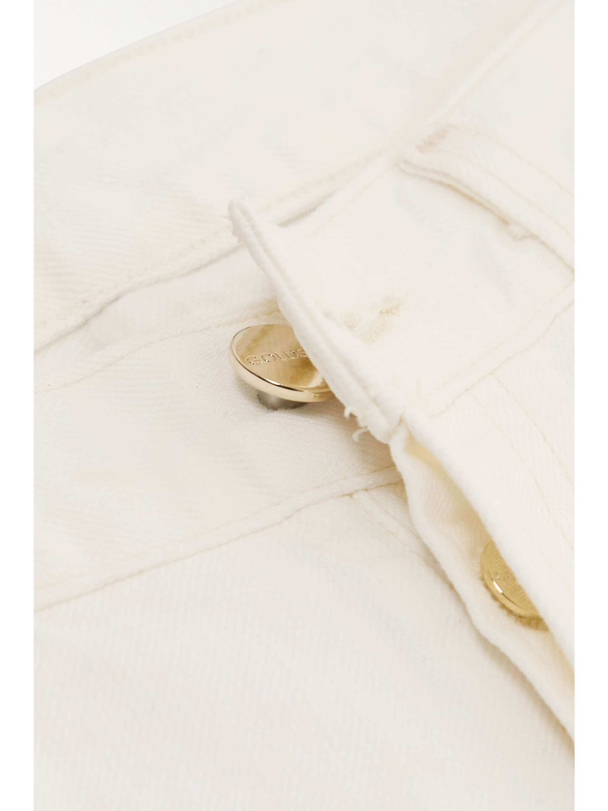 GOLDSIGN + NET SUSTAIN The Nineties high-rise bootcut jeans