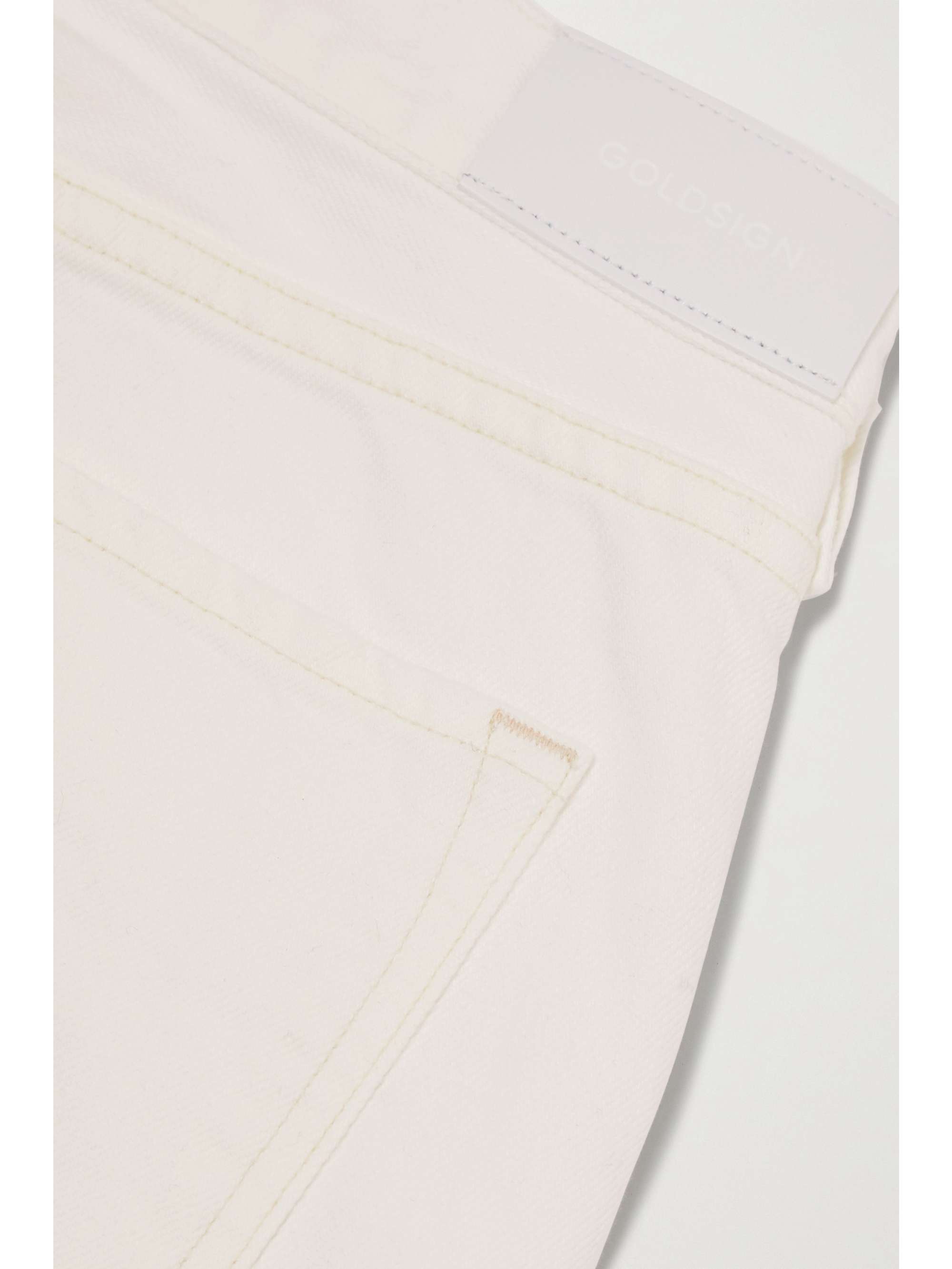 GOLDSIGN + NET SUSTAIN The Nineties high-rise bootcut jeans