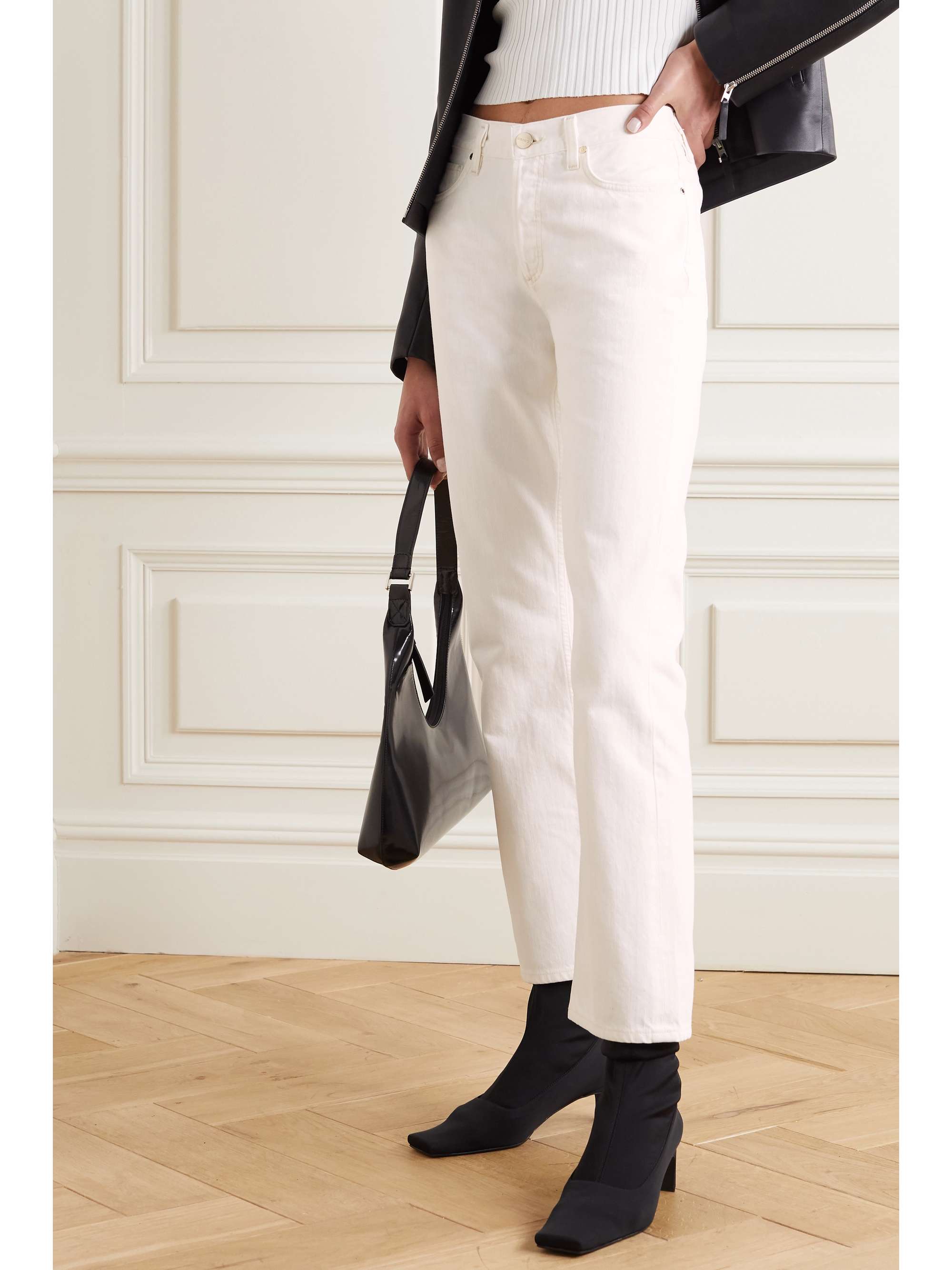 GOLDSIGN + NET SUSTAIN The Nineties high-rise bootcut jeans