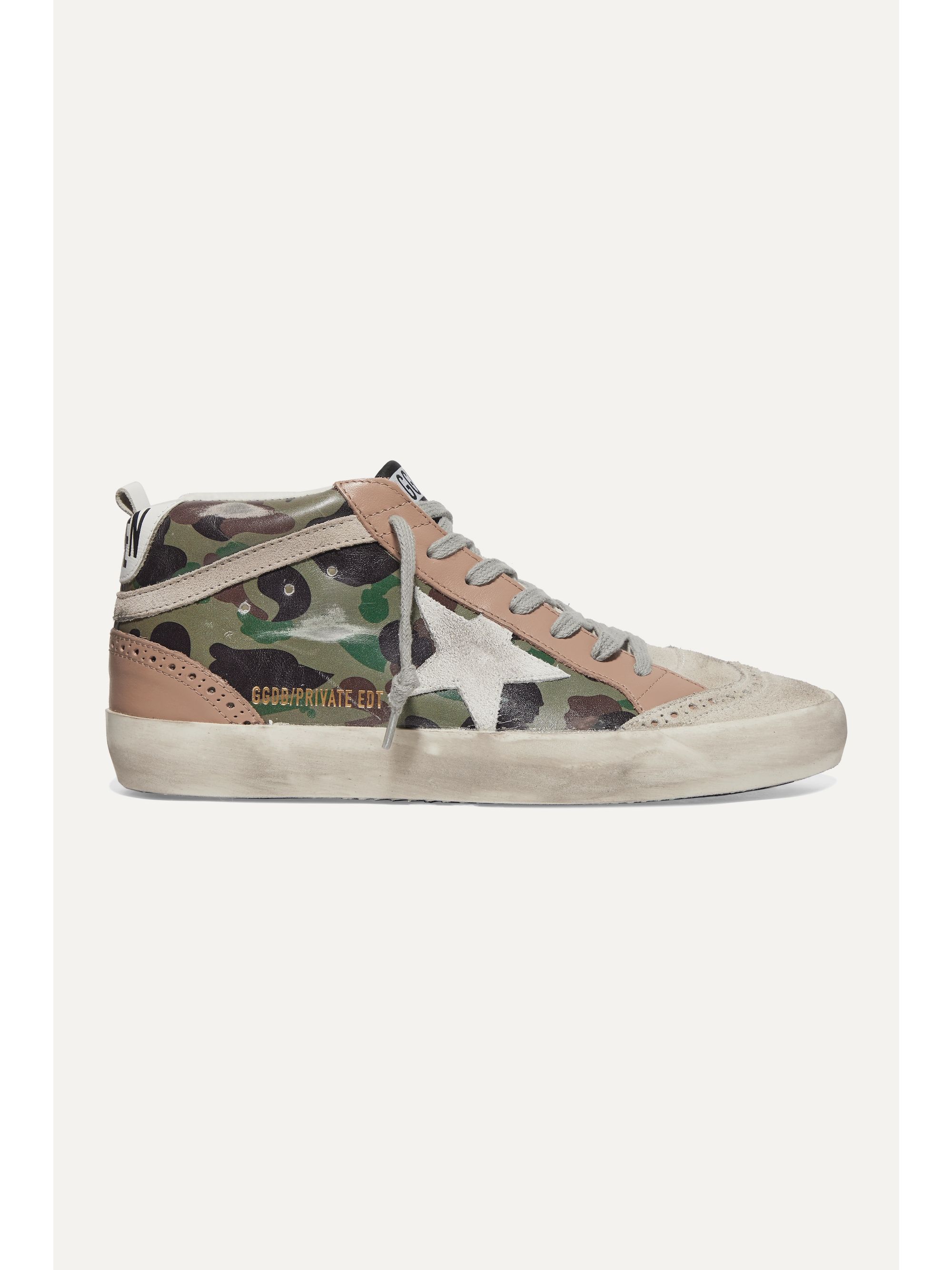 camo golden goose sneakers womens
