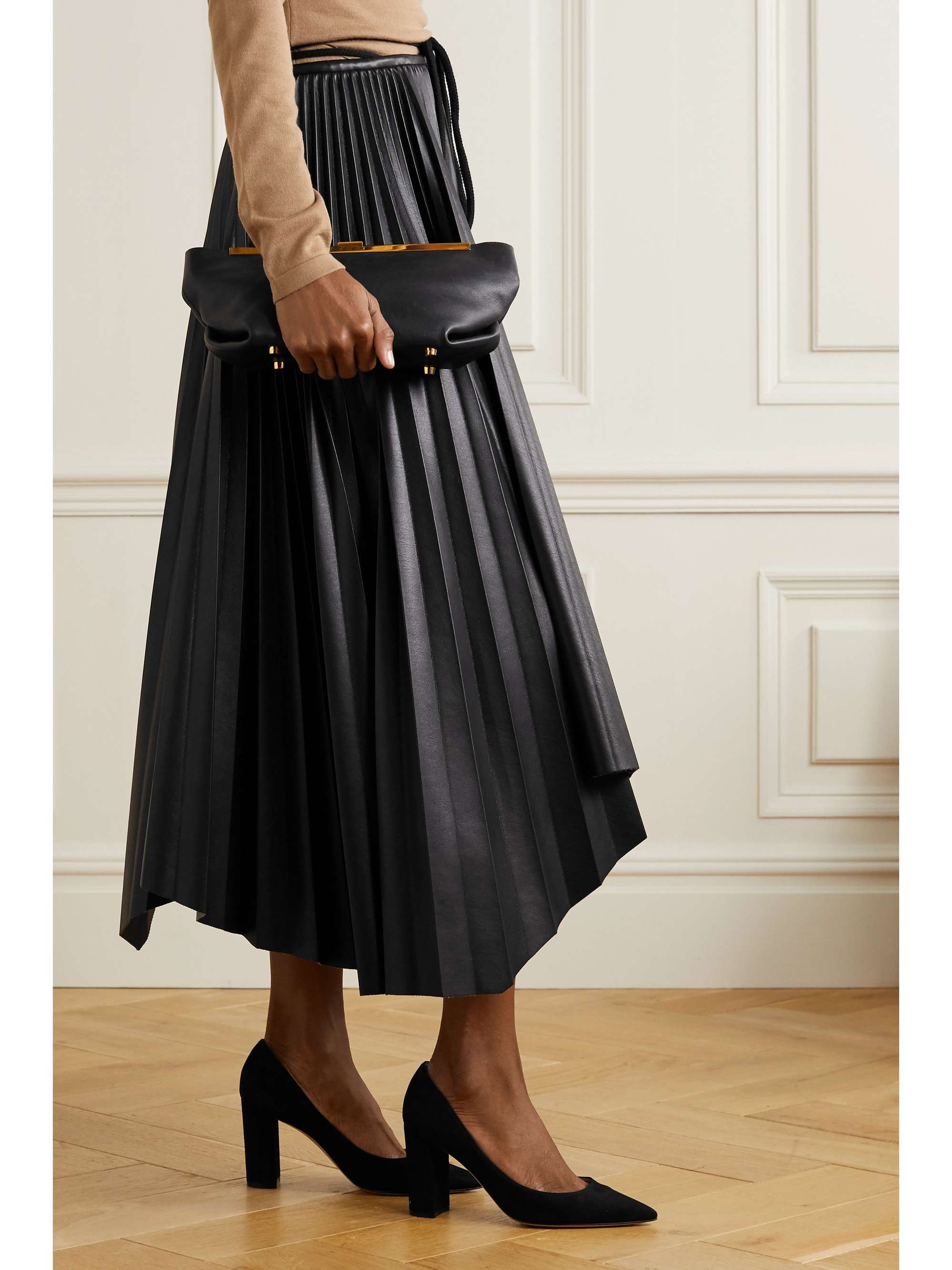 GIANVITO ROSSI Piper 85 suede pumps