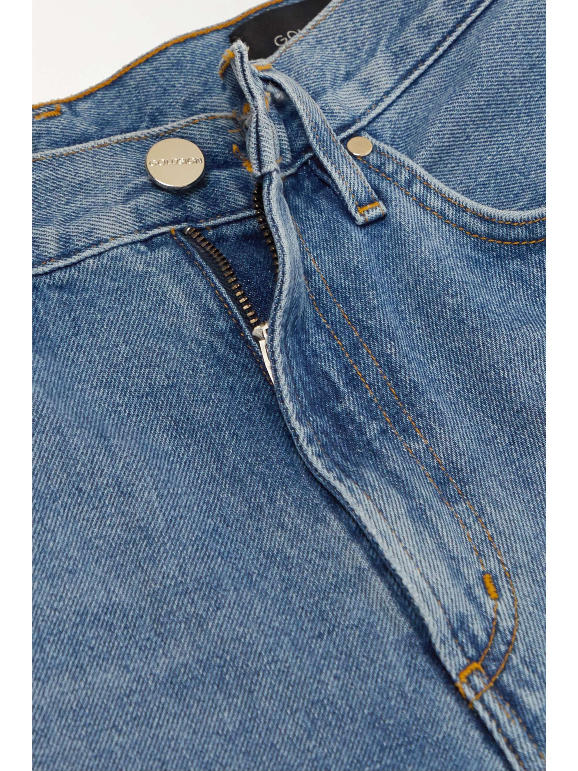 GOLDSIGN + NET SUSTAIN Nineties Classic high-rise straight-leg jeans