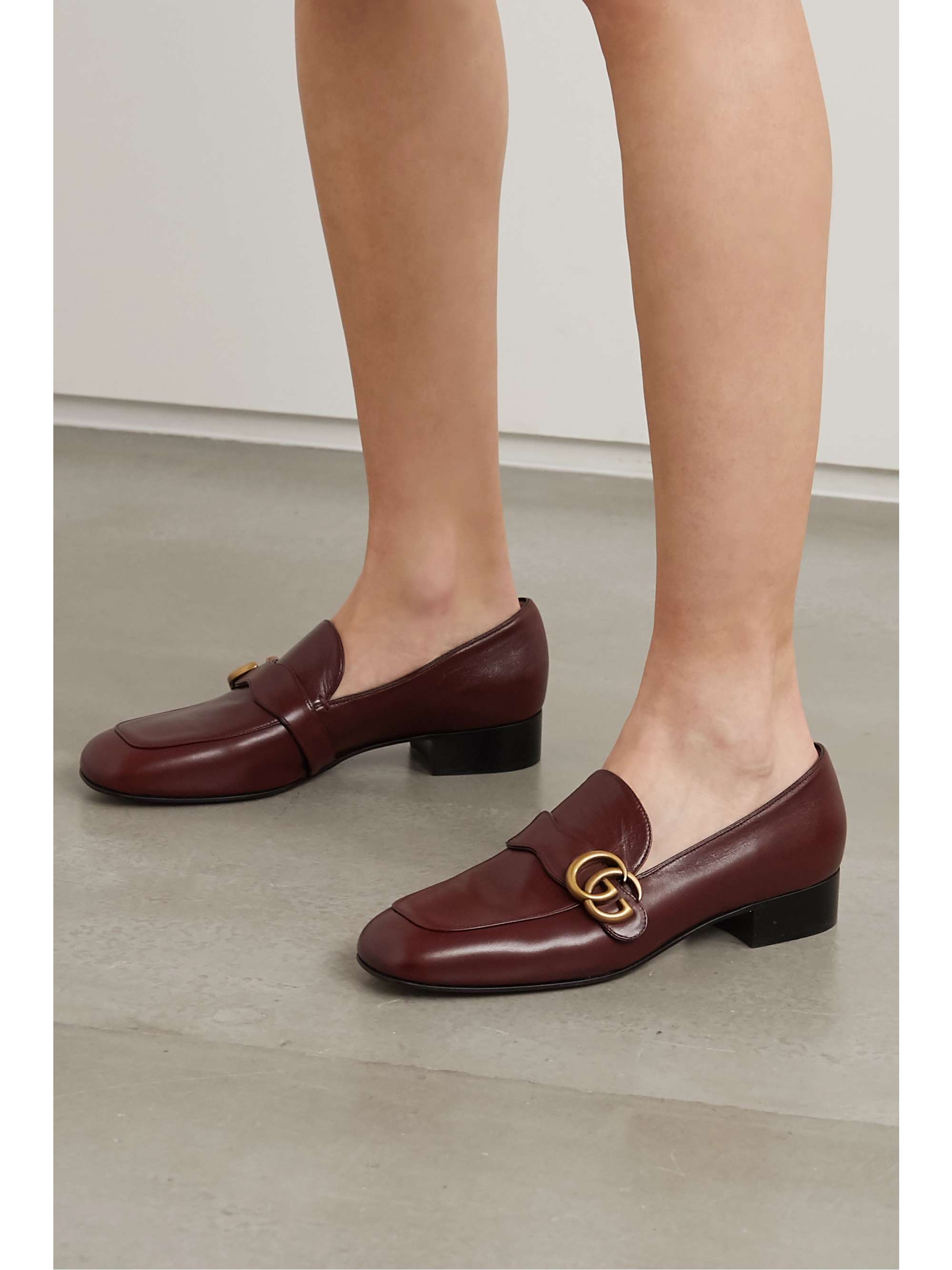 Gucci oxblood loafers Clearance