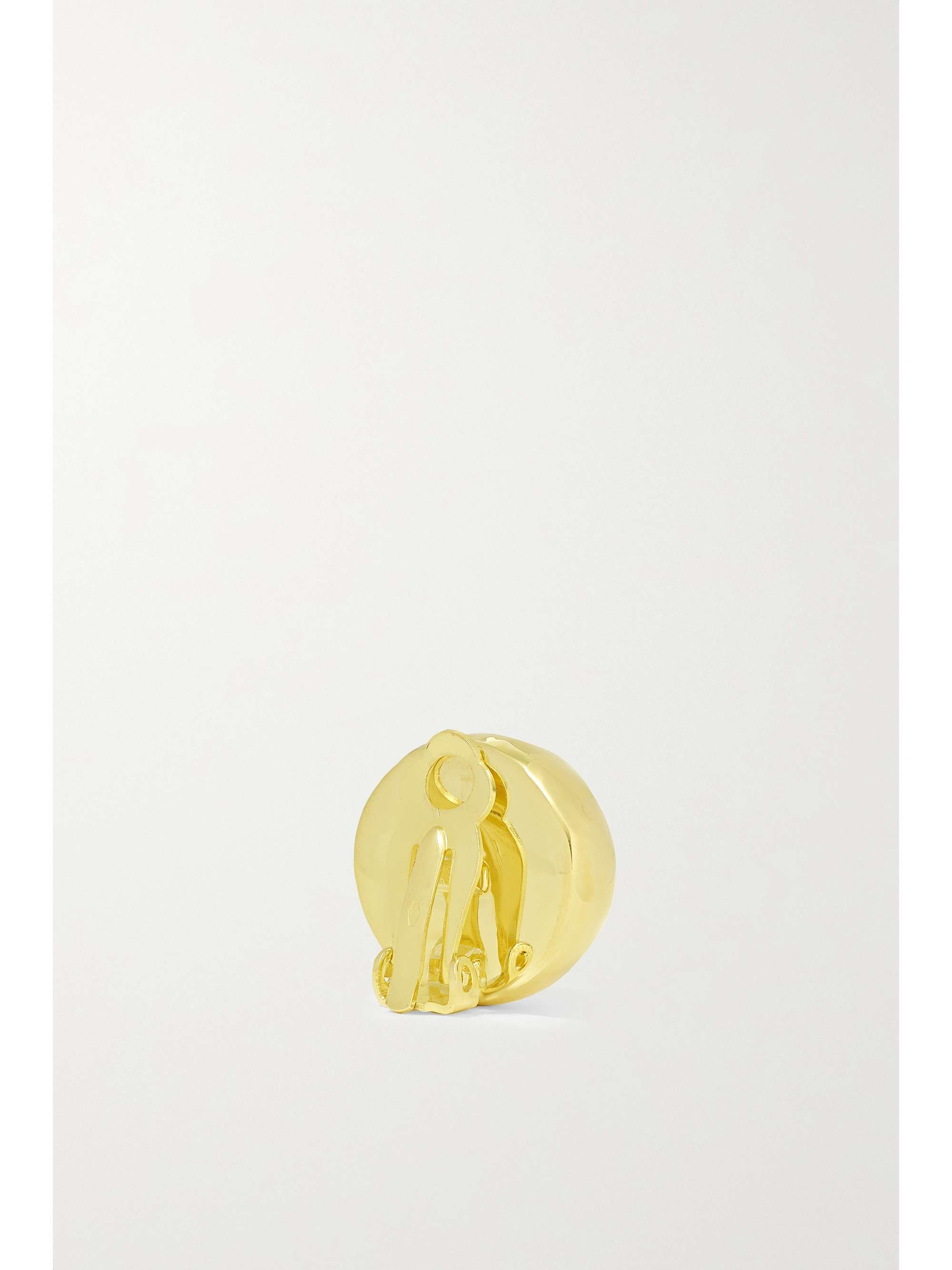 IPPOLITA Classico Pinball 18-karat gold clip earrings