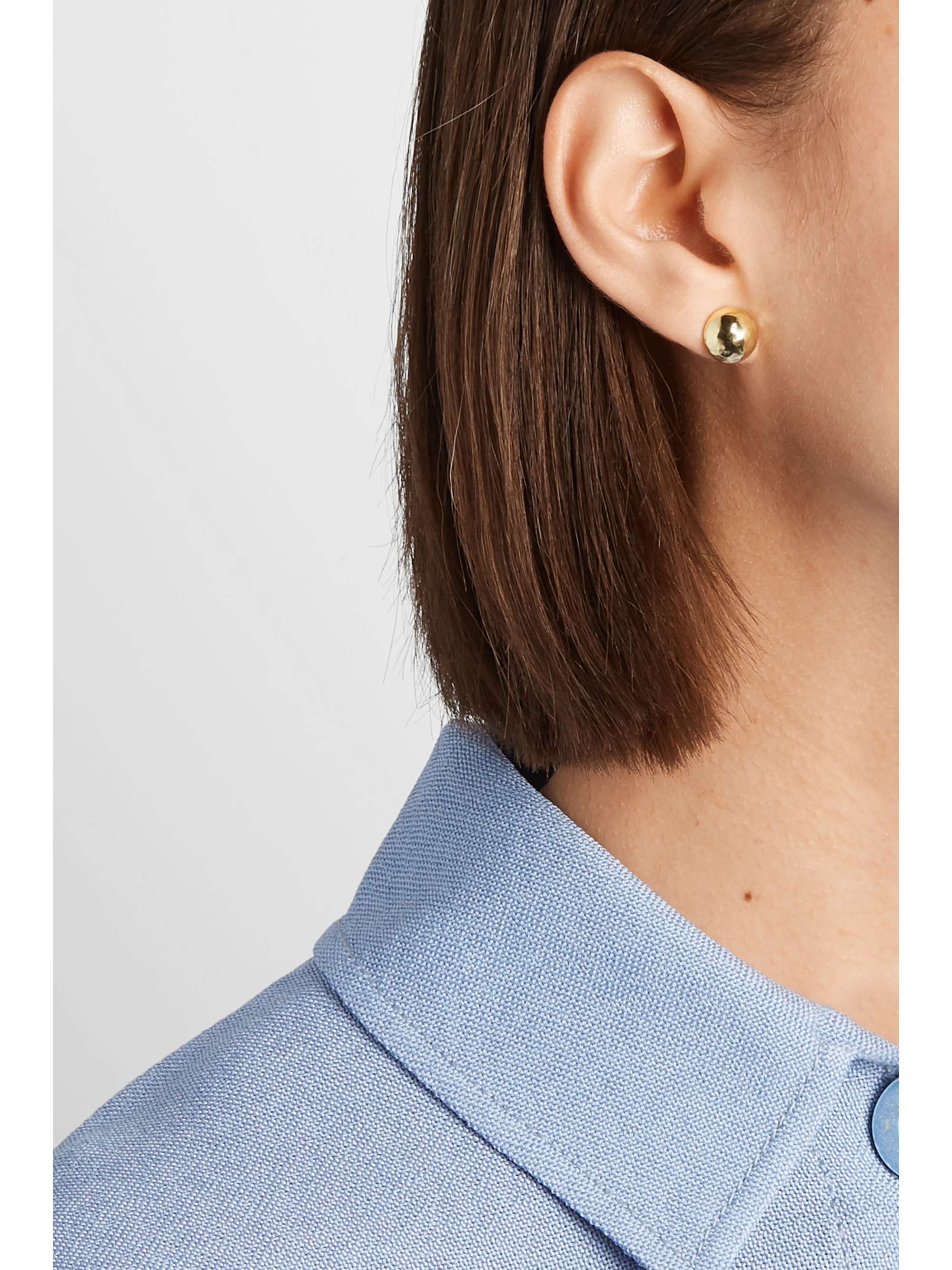 IPPOLITA Classico 18-karat gold earrings