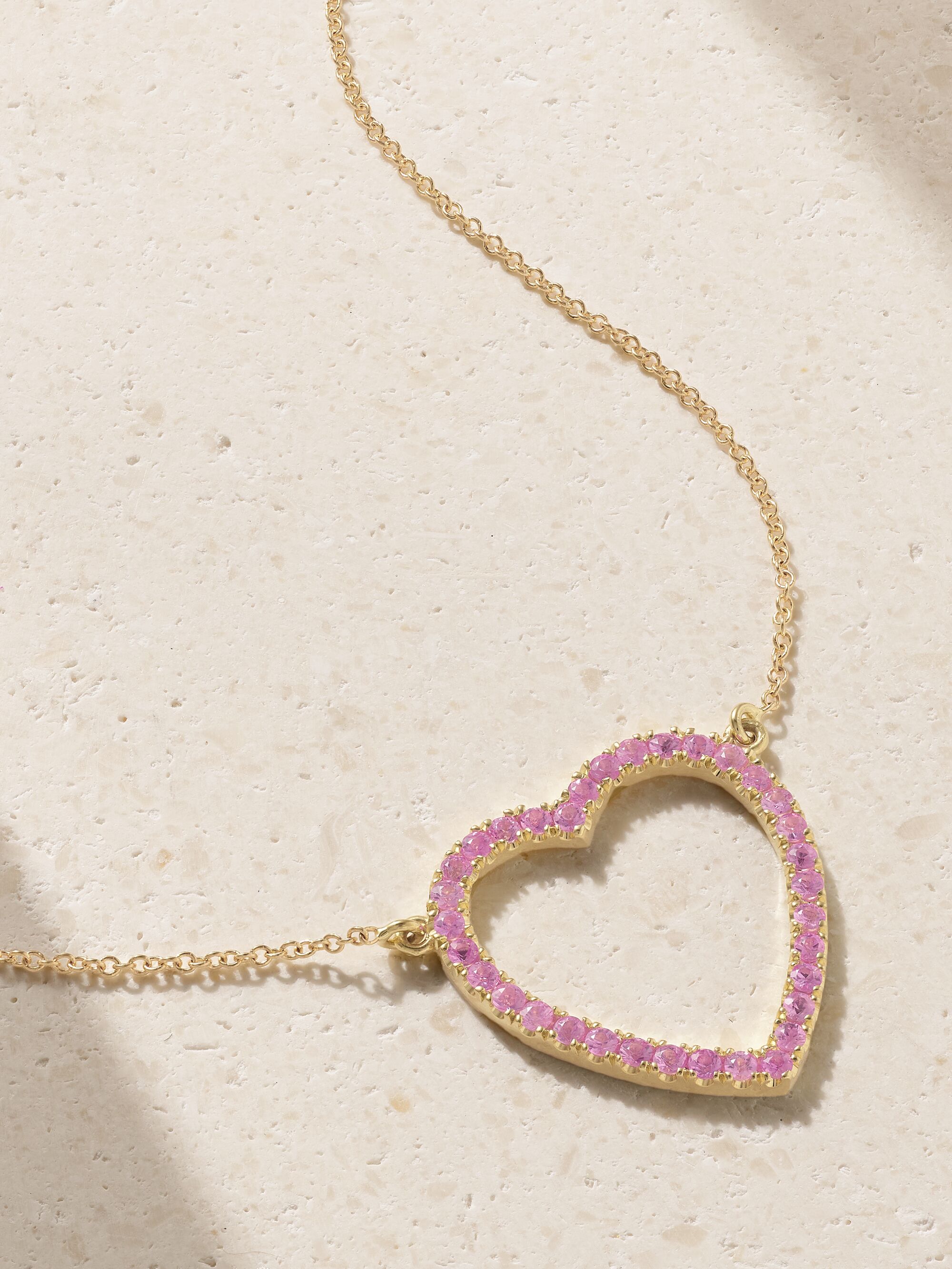 Gold Large Open Heart 18-karat gold 