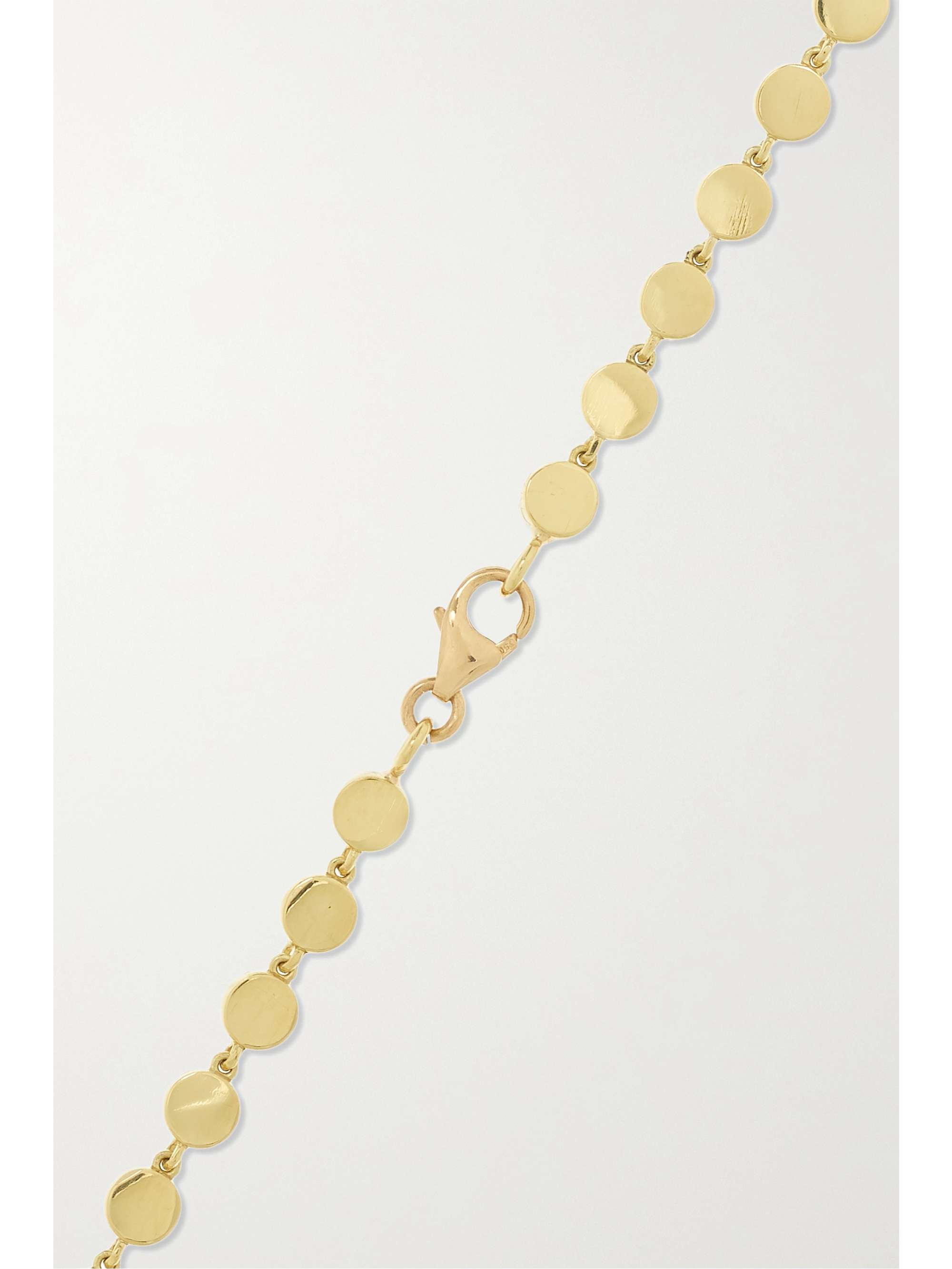 JENNIFER MEYER Mini Circle 18-karat gold necklace