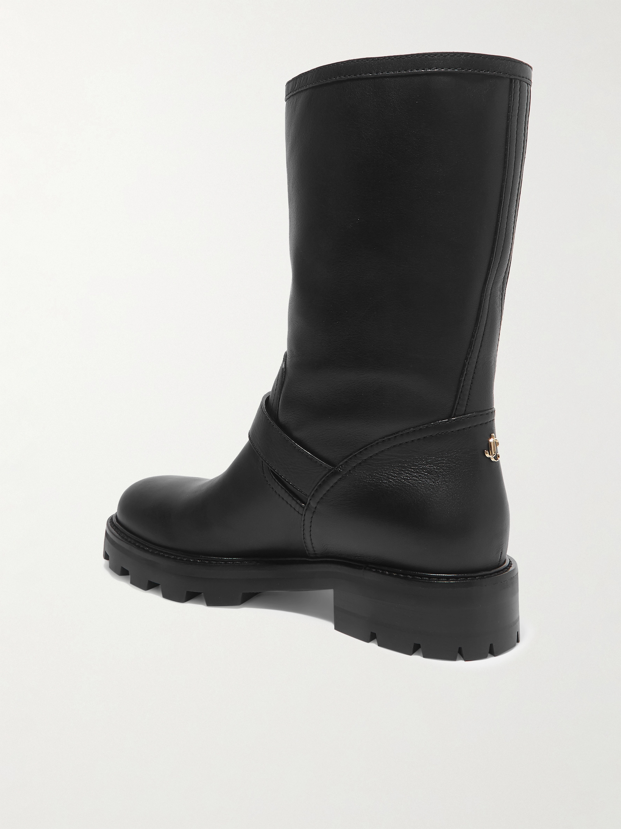 JIMMY CHOO Biker II leather boots thumbnail